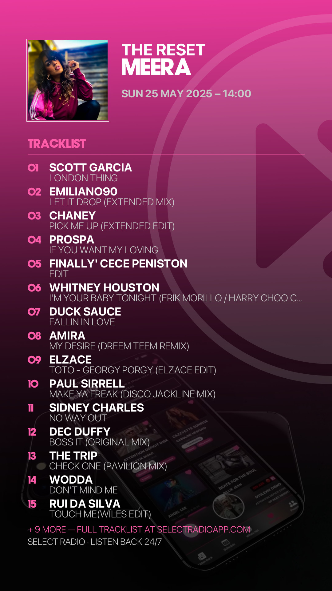 Tracklist Story Preview