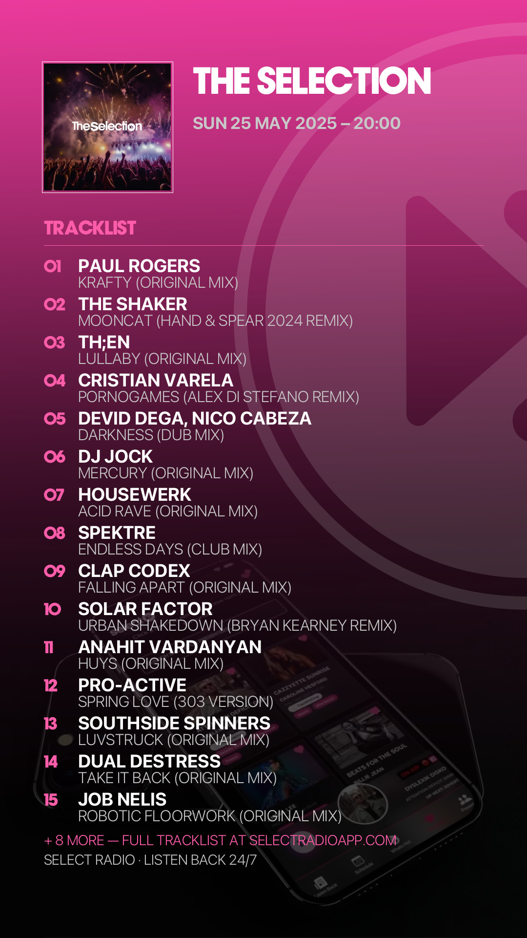 Tracklist Story Preview