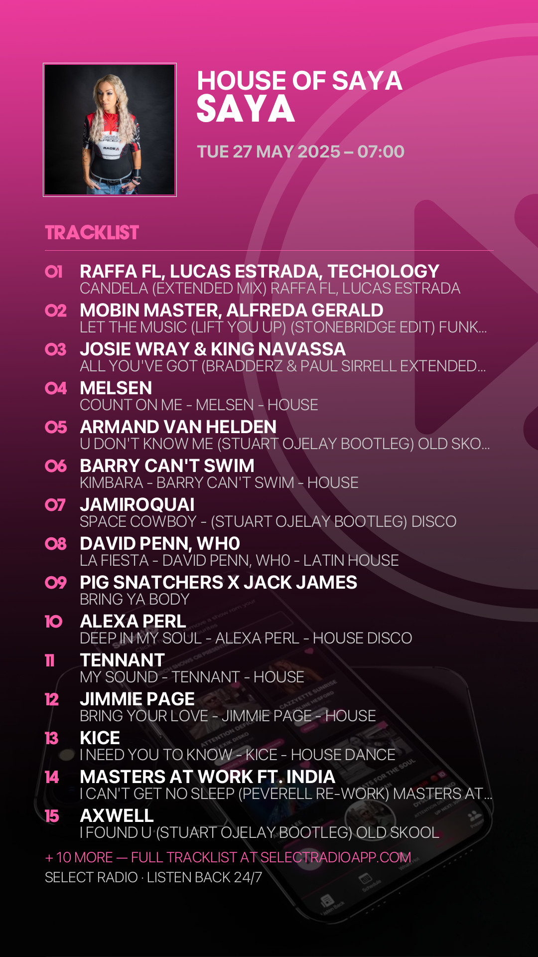 Tracklist Story Preview
