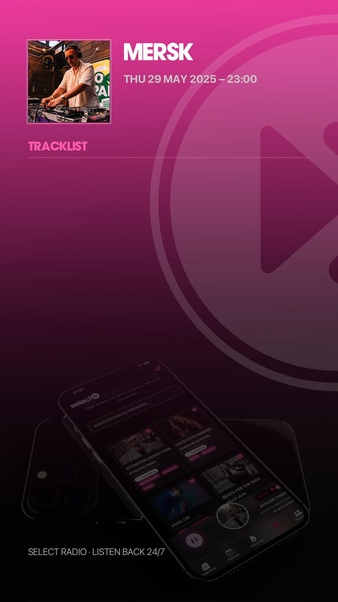 Tracklist Story Preview