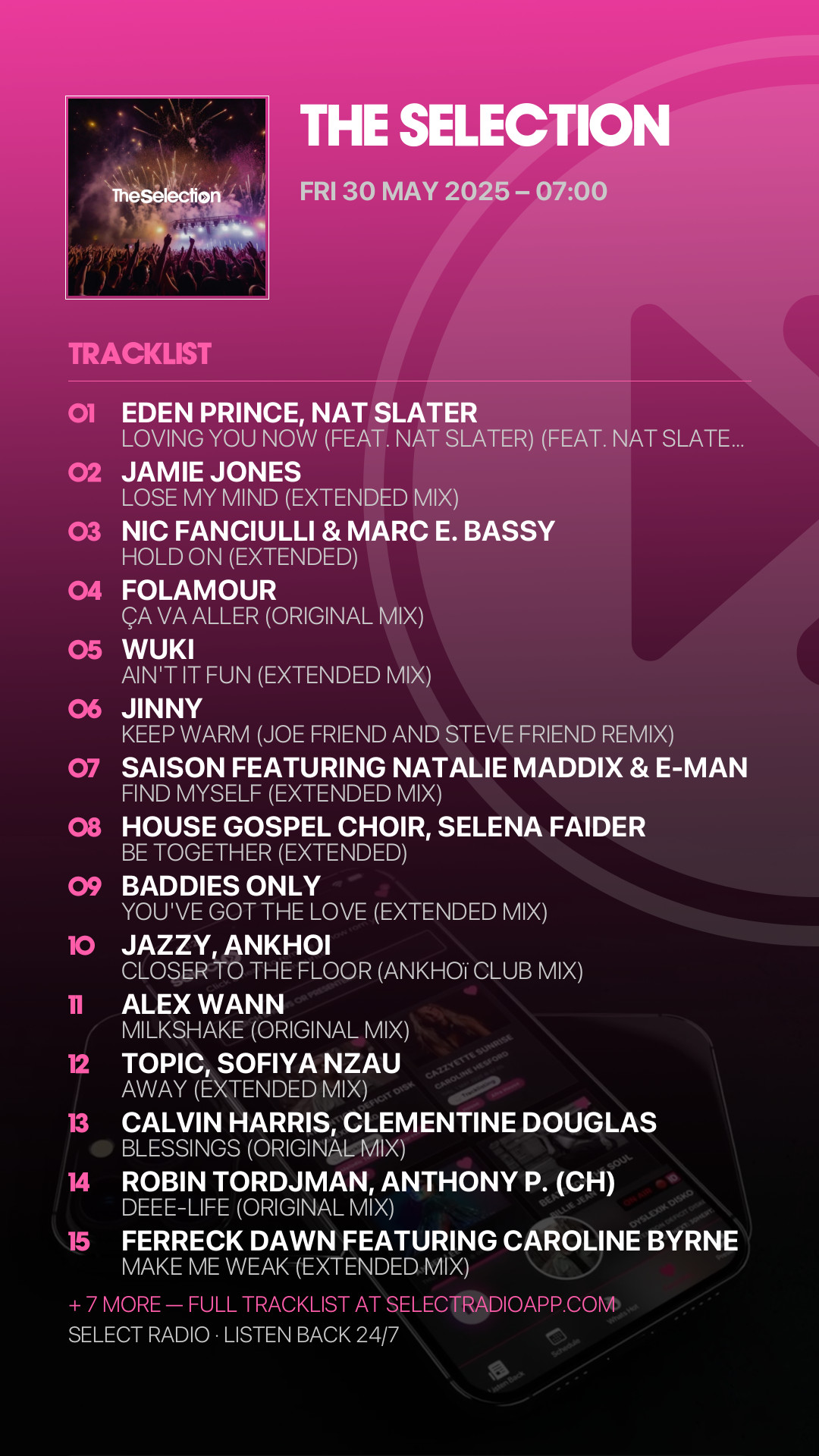 Tracklist Story Preview