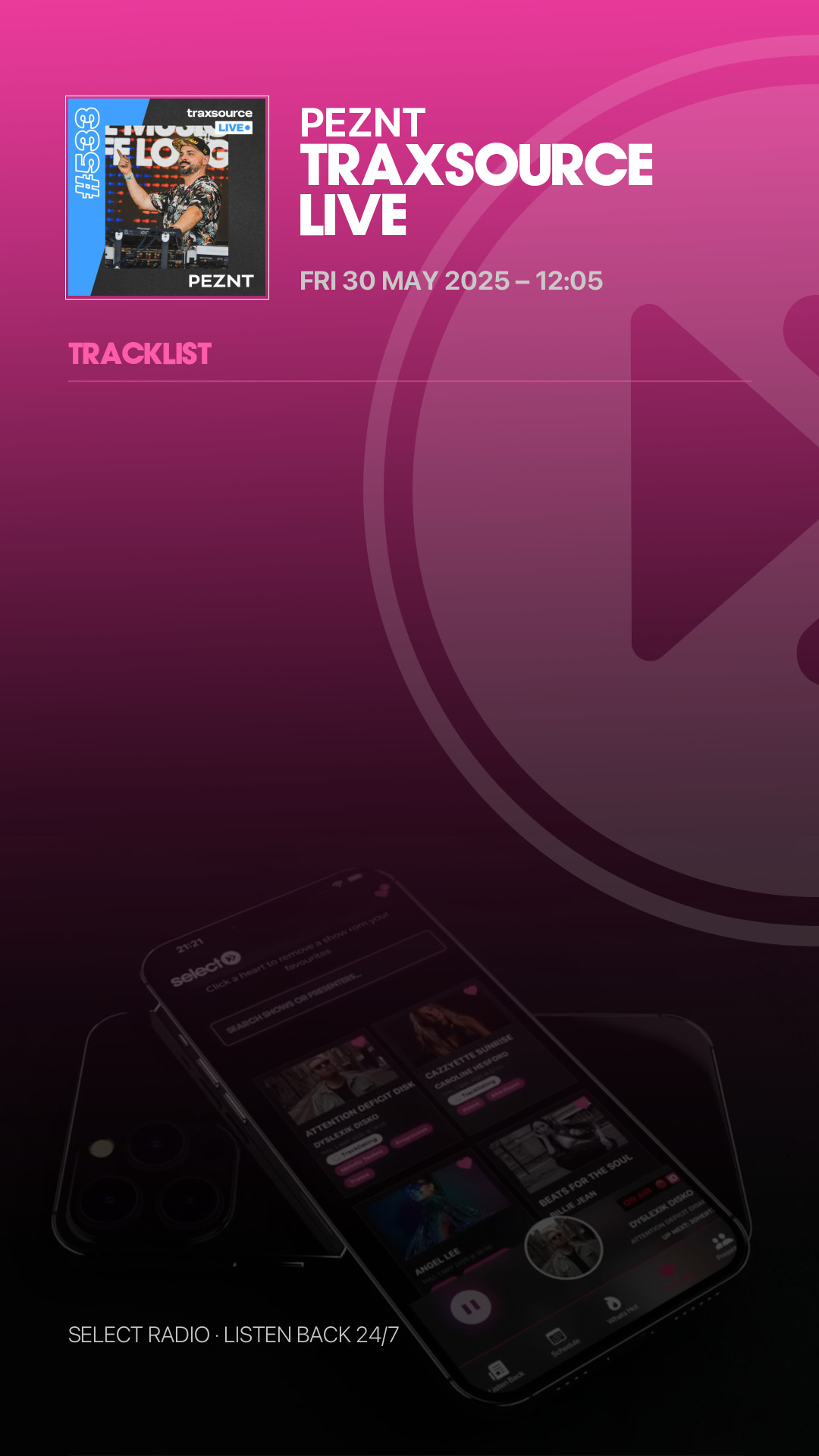 Tracklist Story Preview