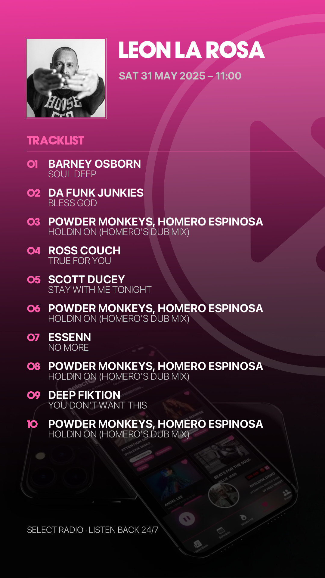 Tracklist Story Preview