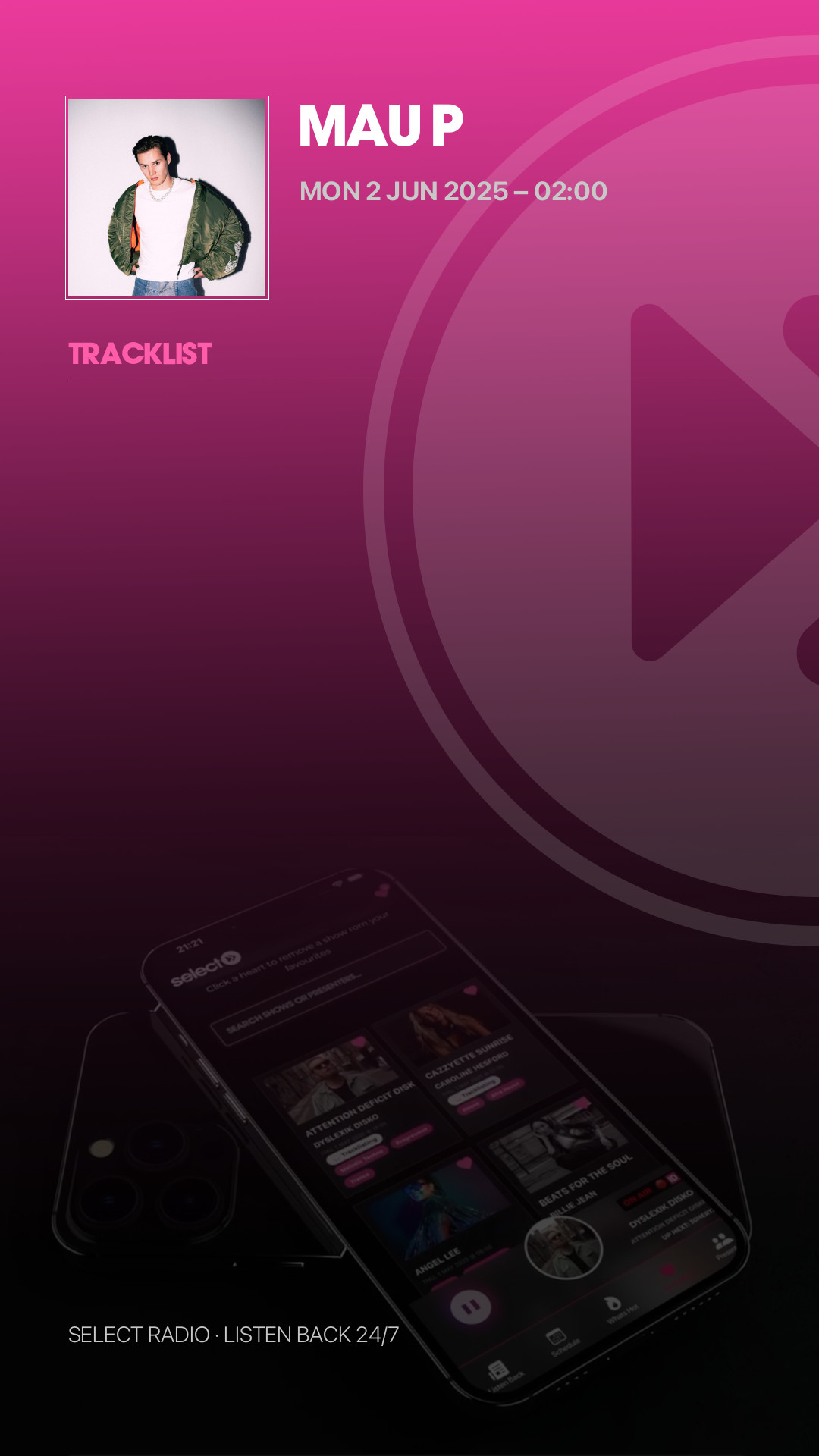Tracklist Story Preview