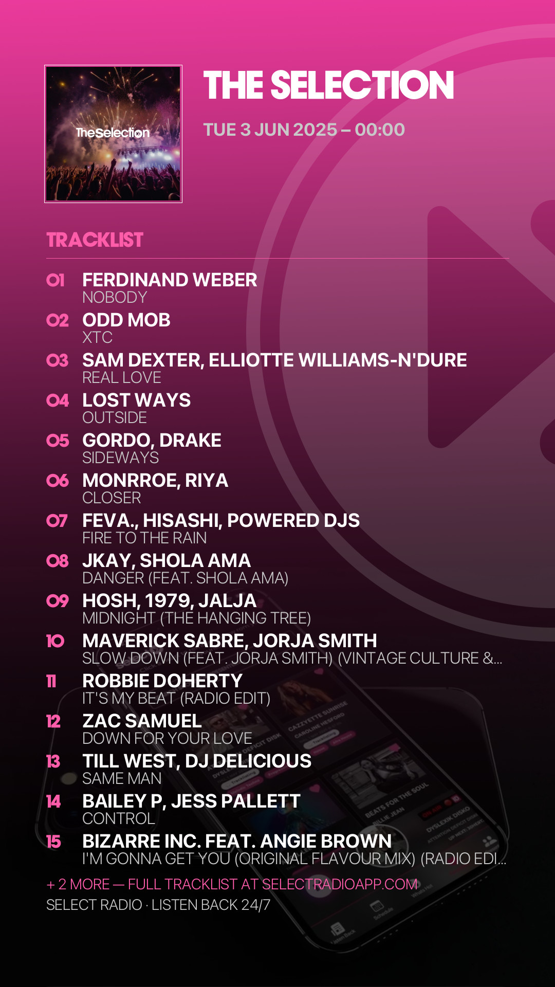 Tracklist Story Preview