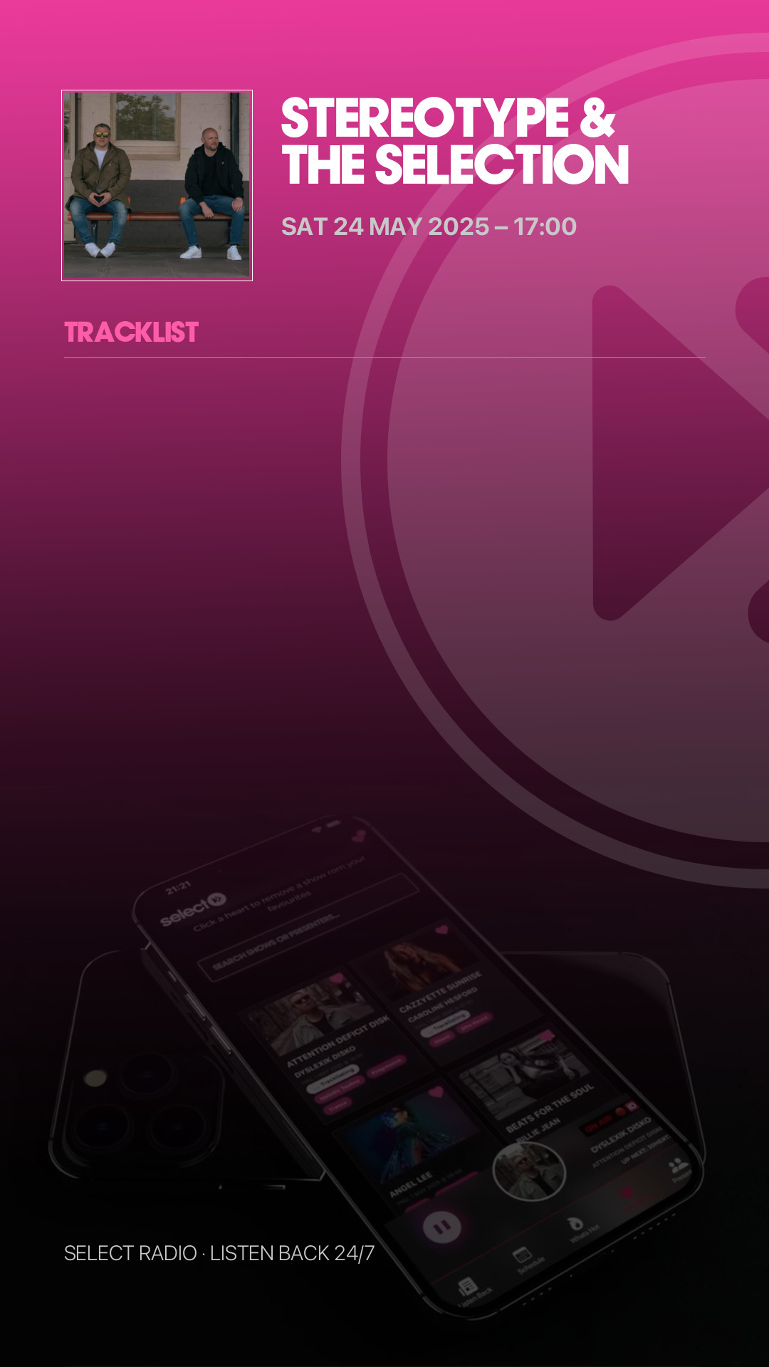 Tracklist Story Preview
