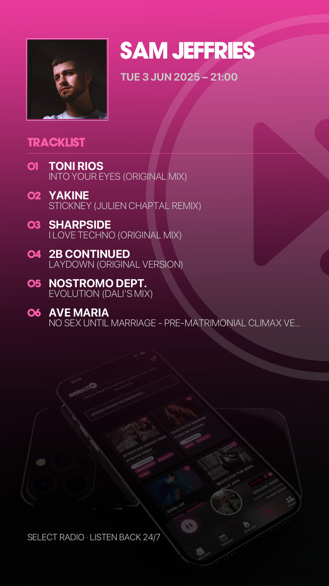 Tracklist Story Preview