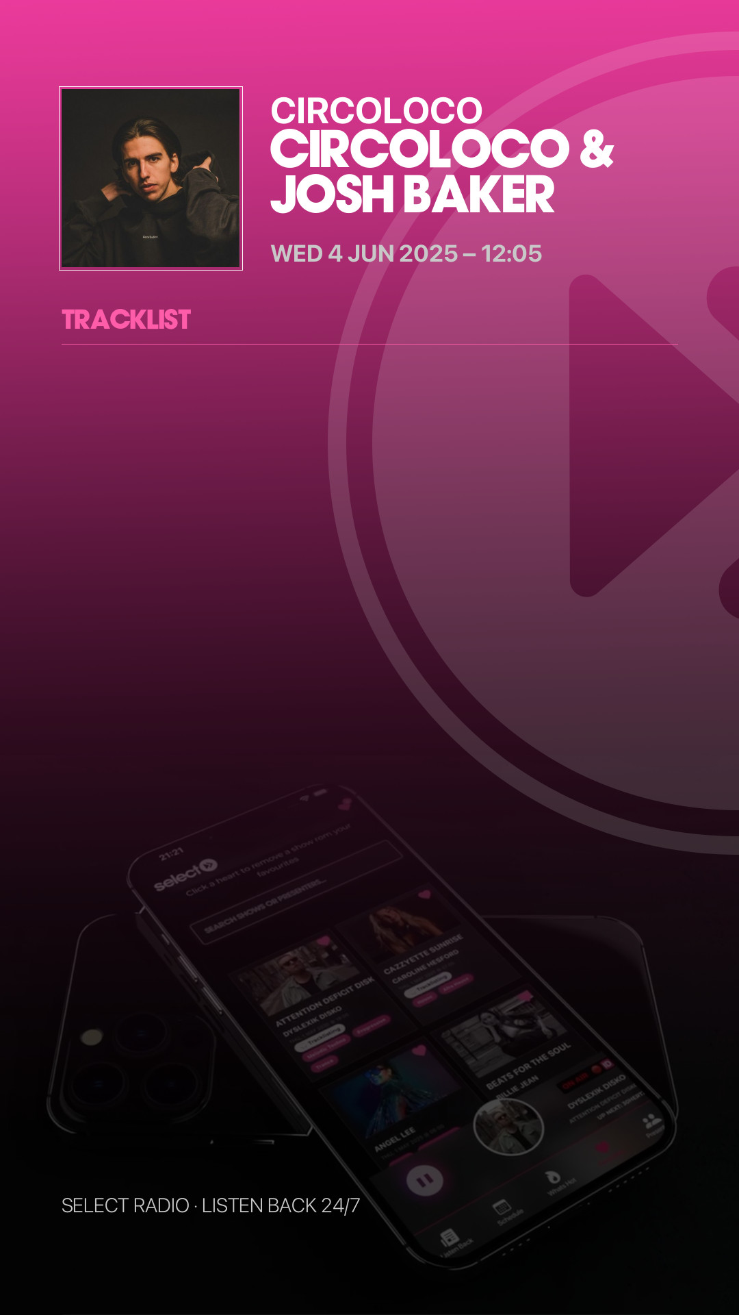 Tracklist Story Preview