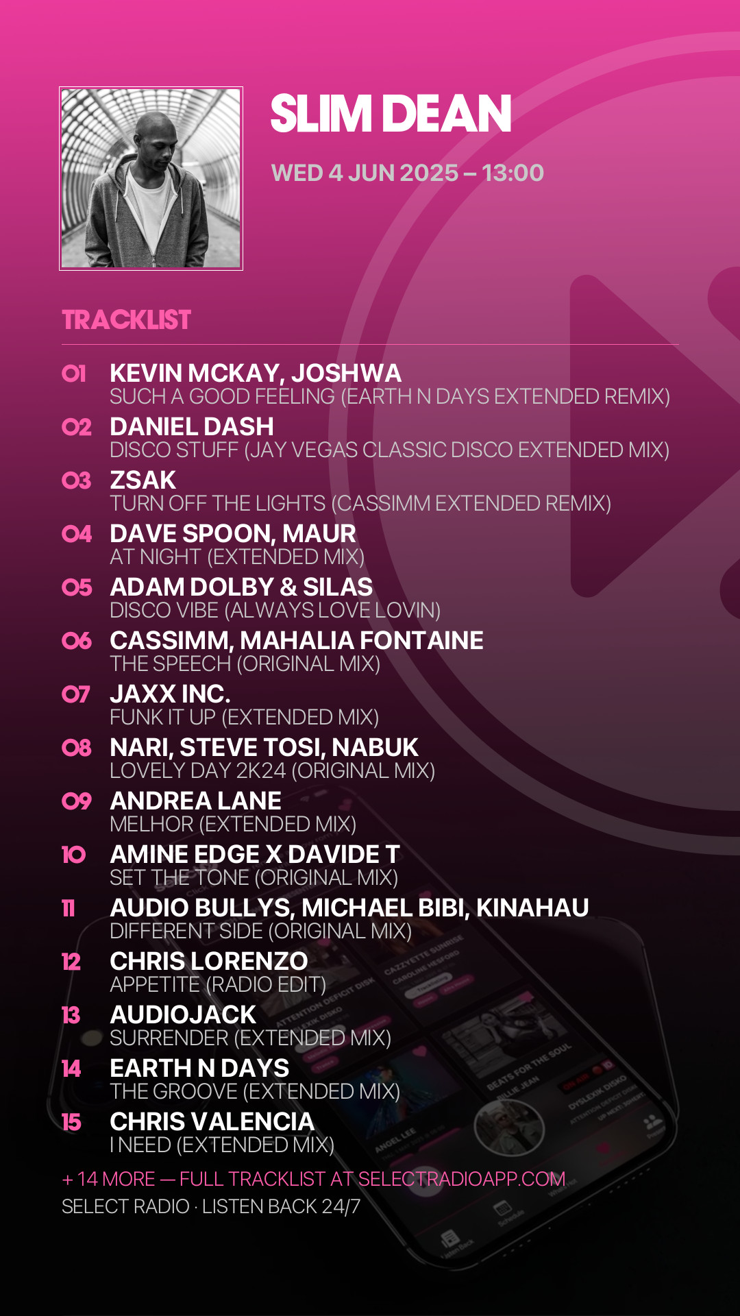 Tracklist Story Preview