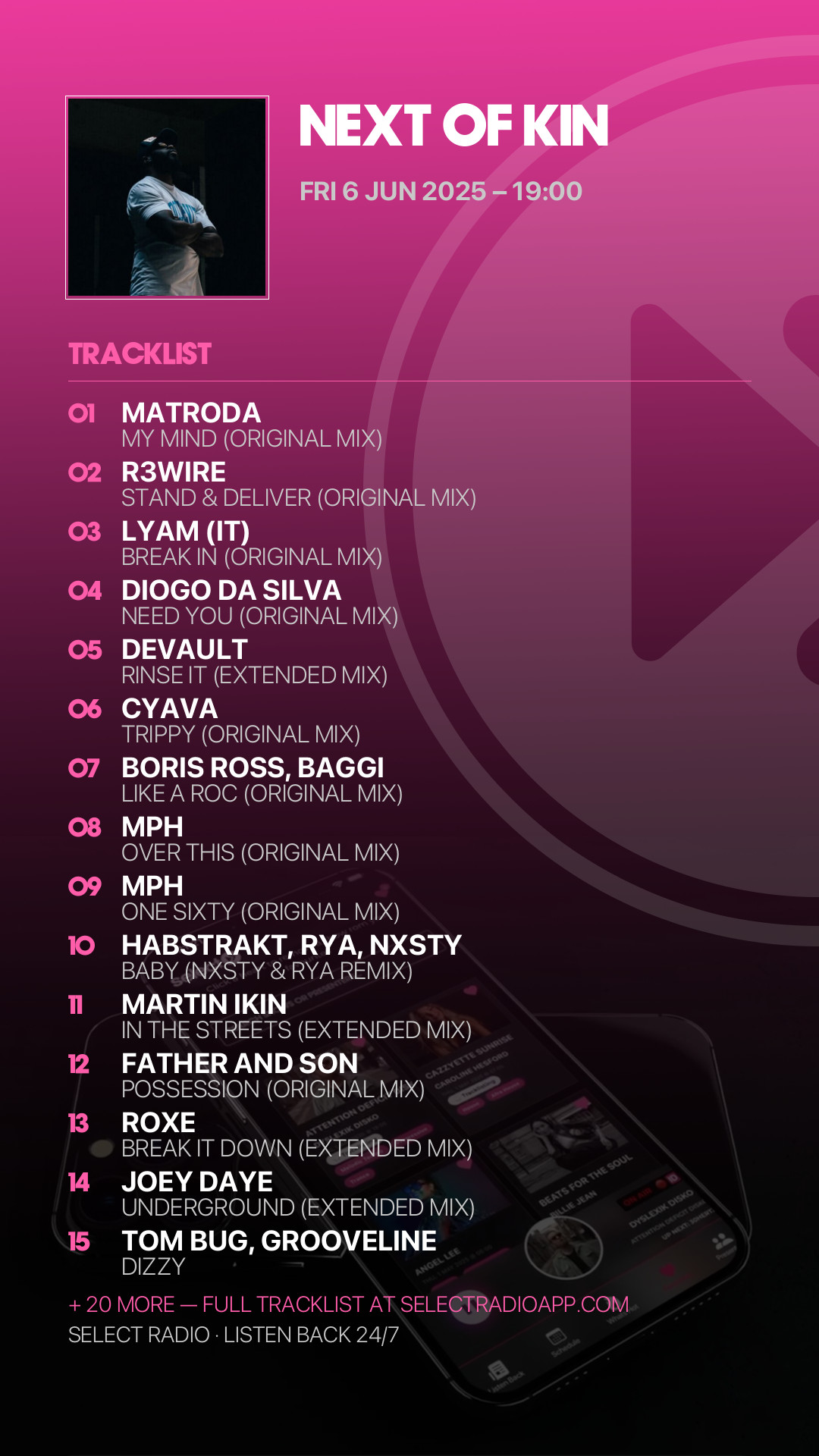 Tracklist Story Preview