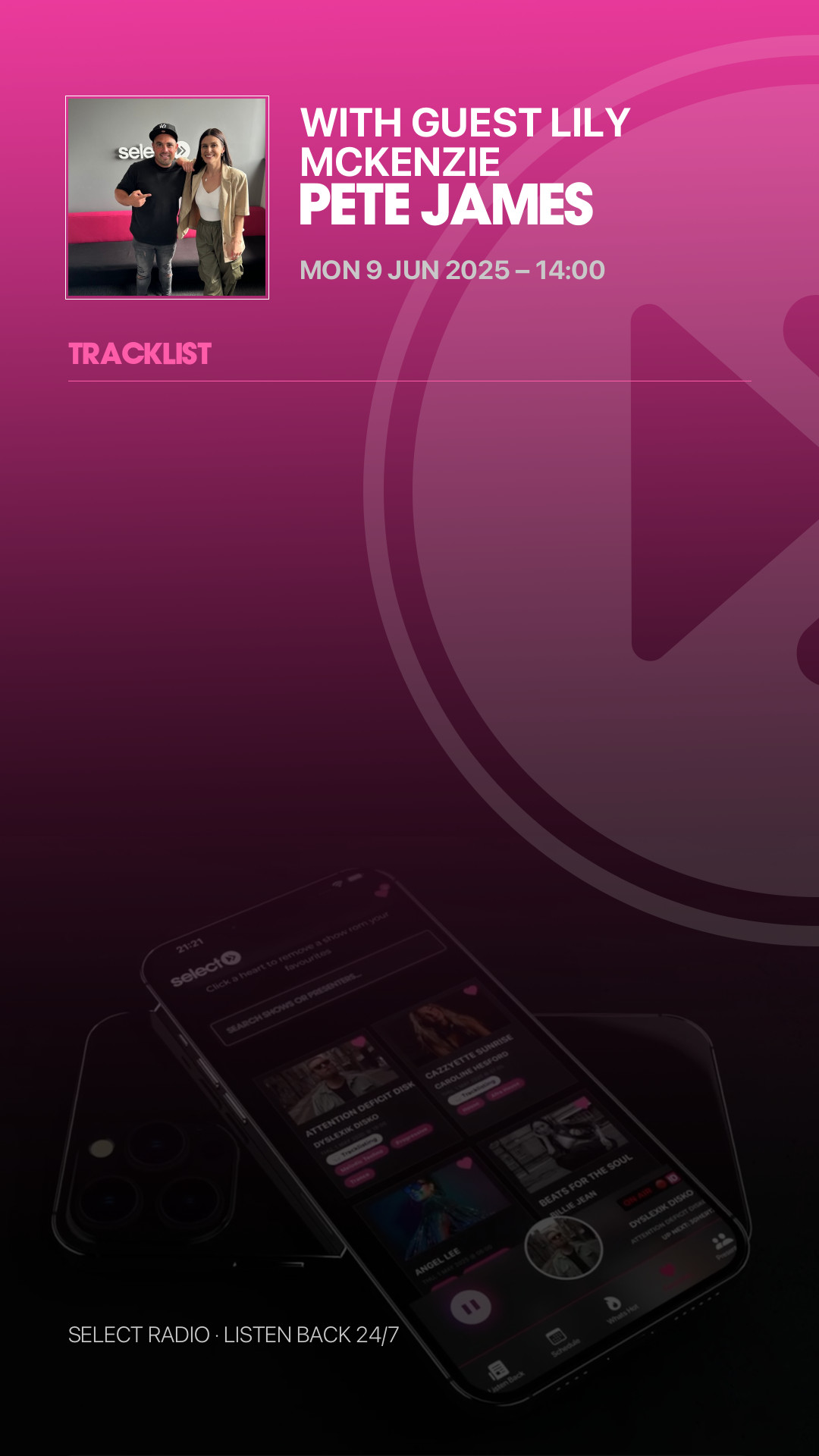 Tracklist Story Preview