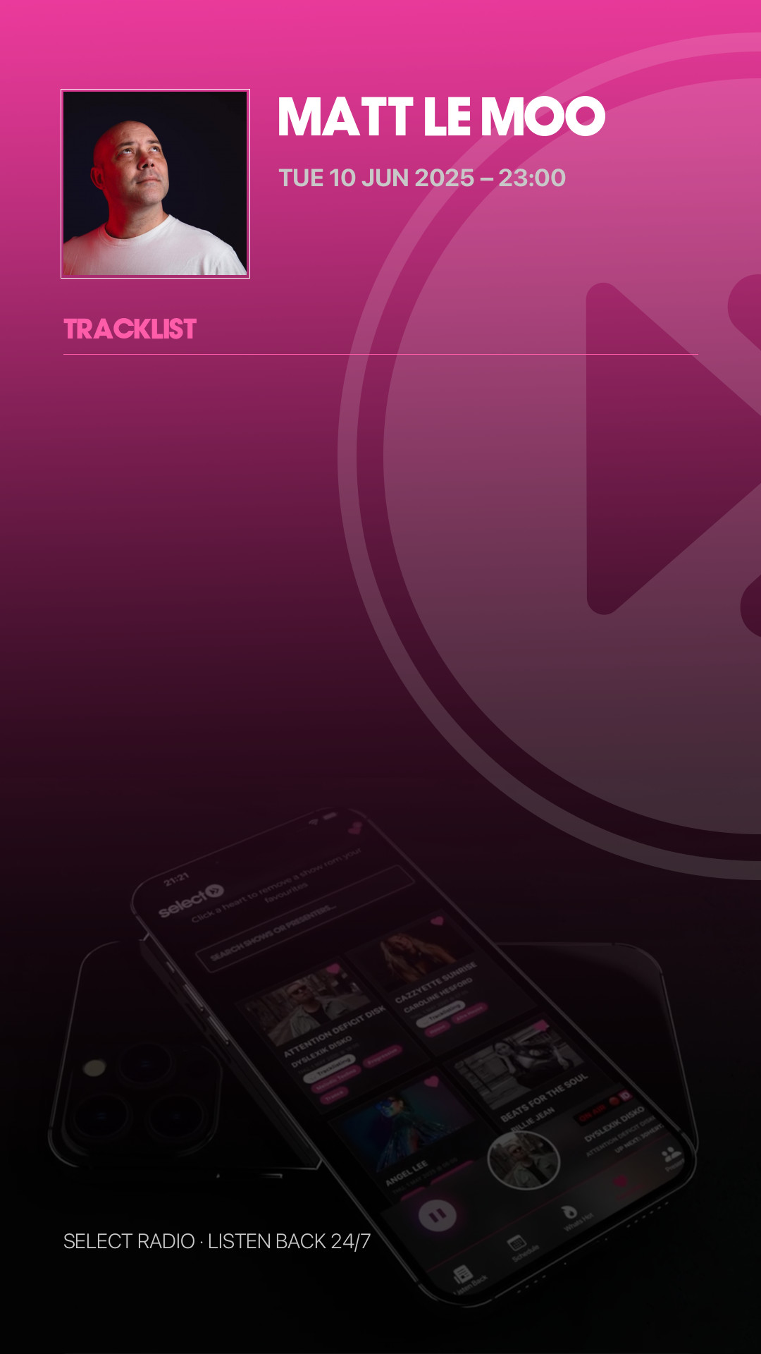 Tracklist Story Preview
