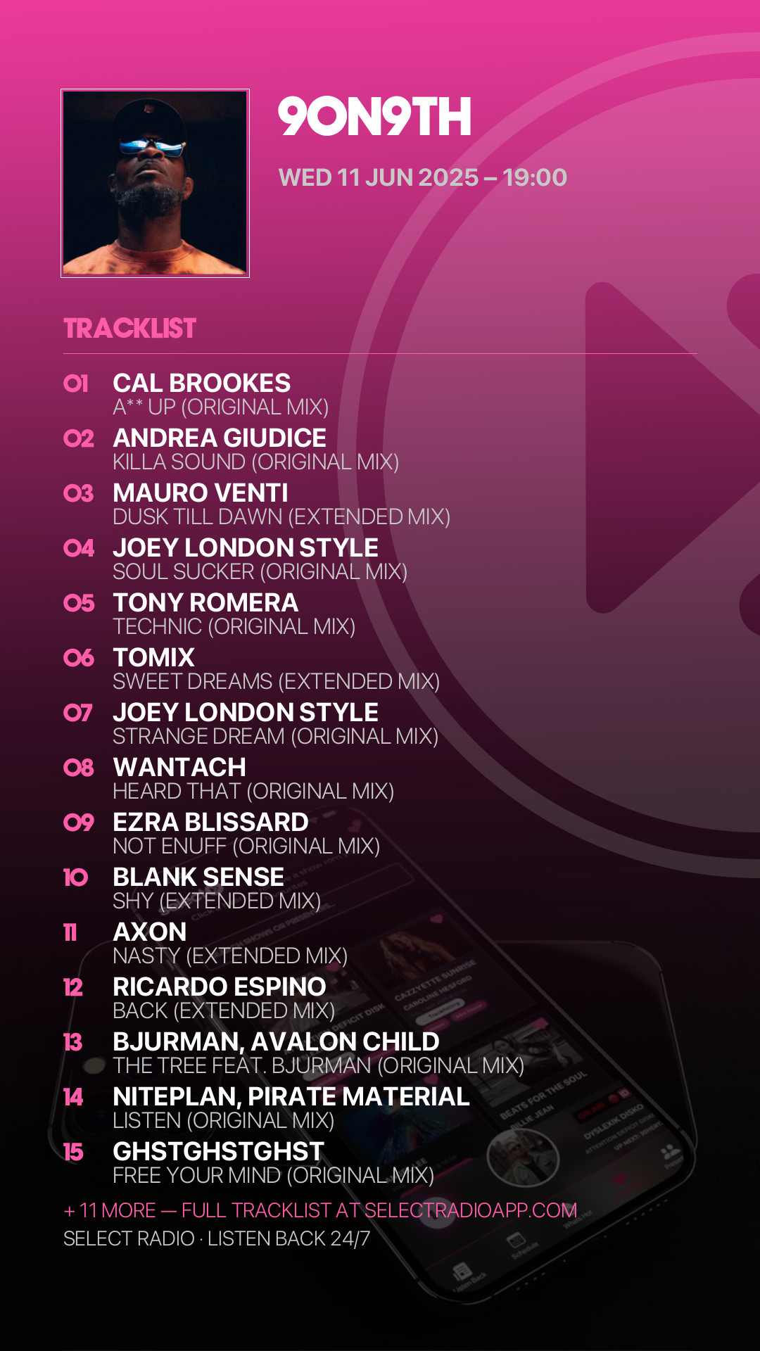 Tracklist Story Preview