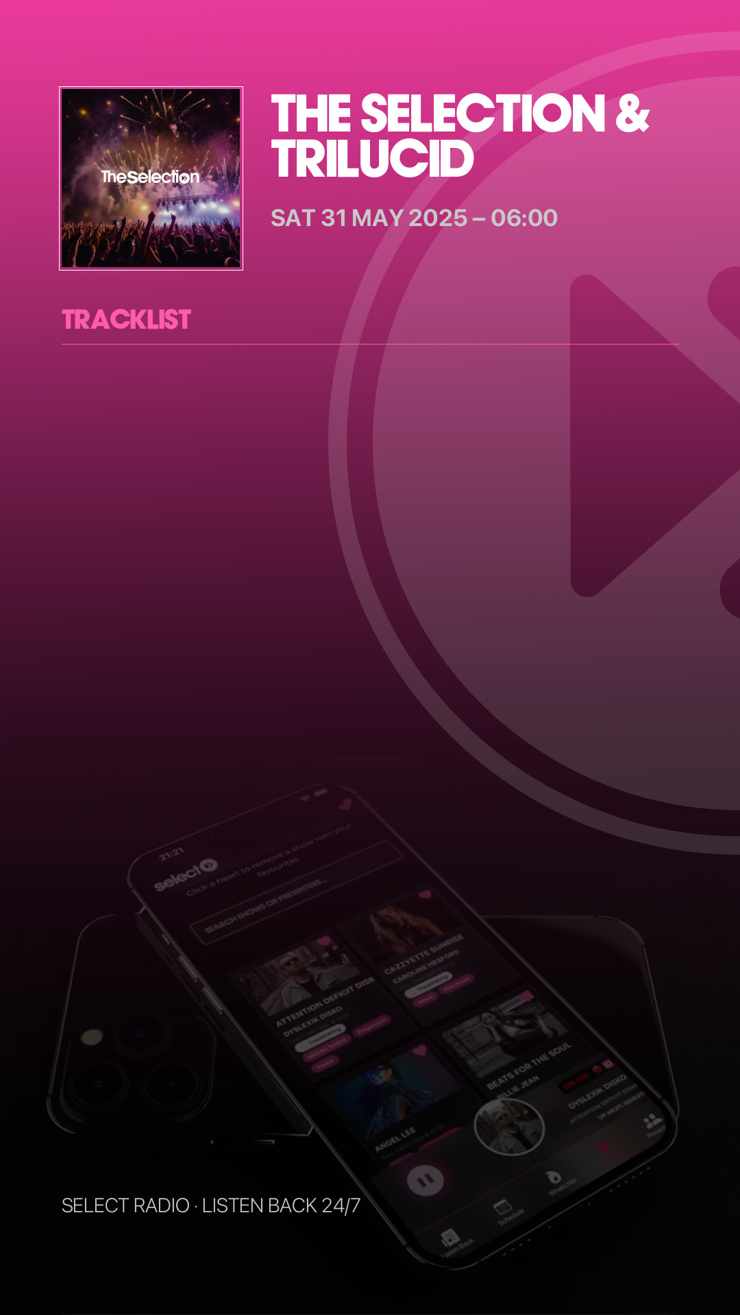 Tracklist Story Preview