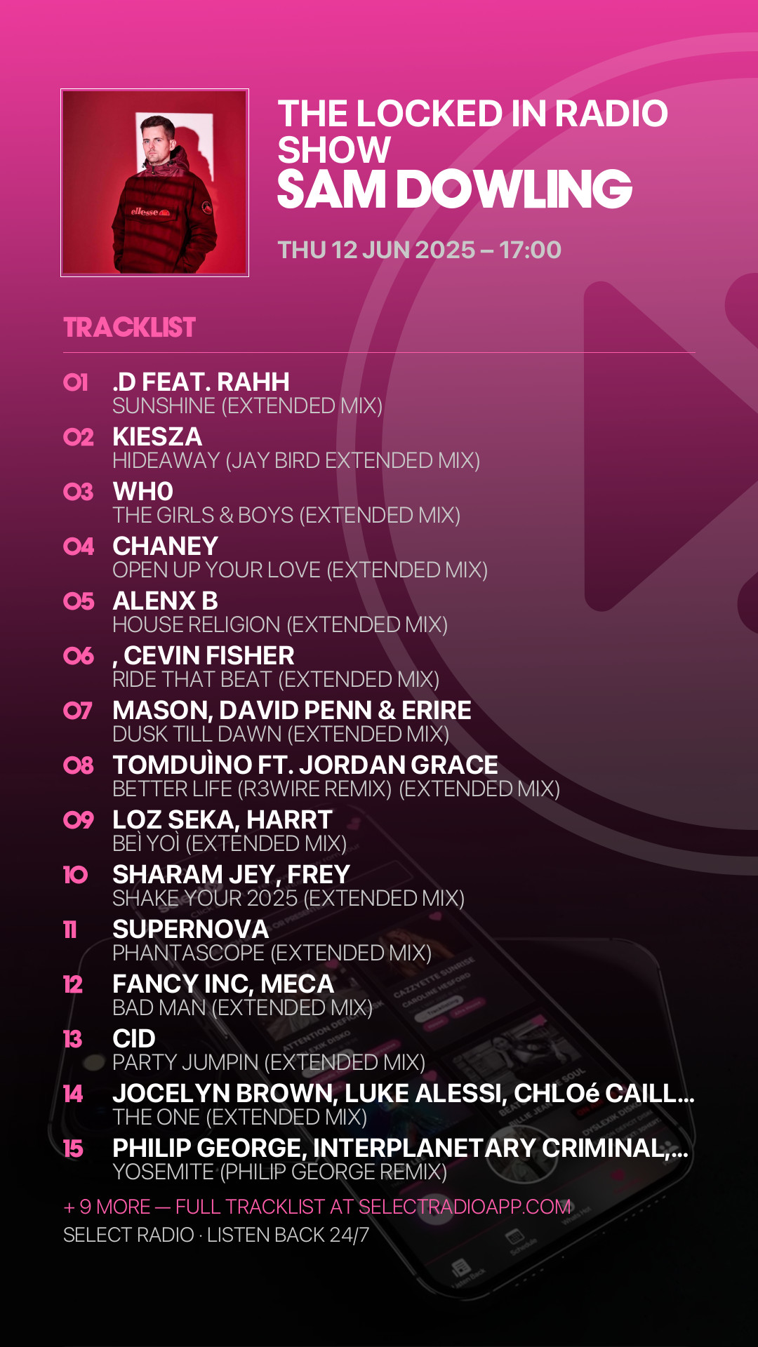 Tracklist Story Preview