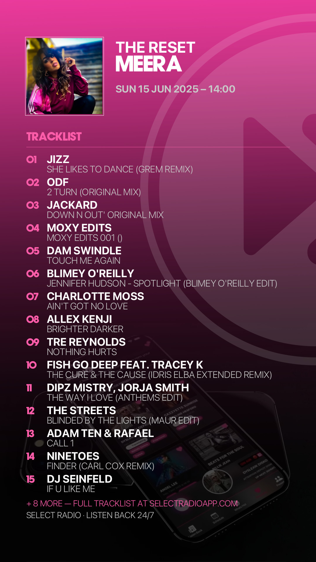 Tracklist Story Preview
