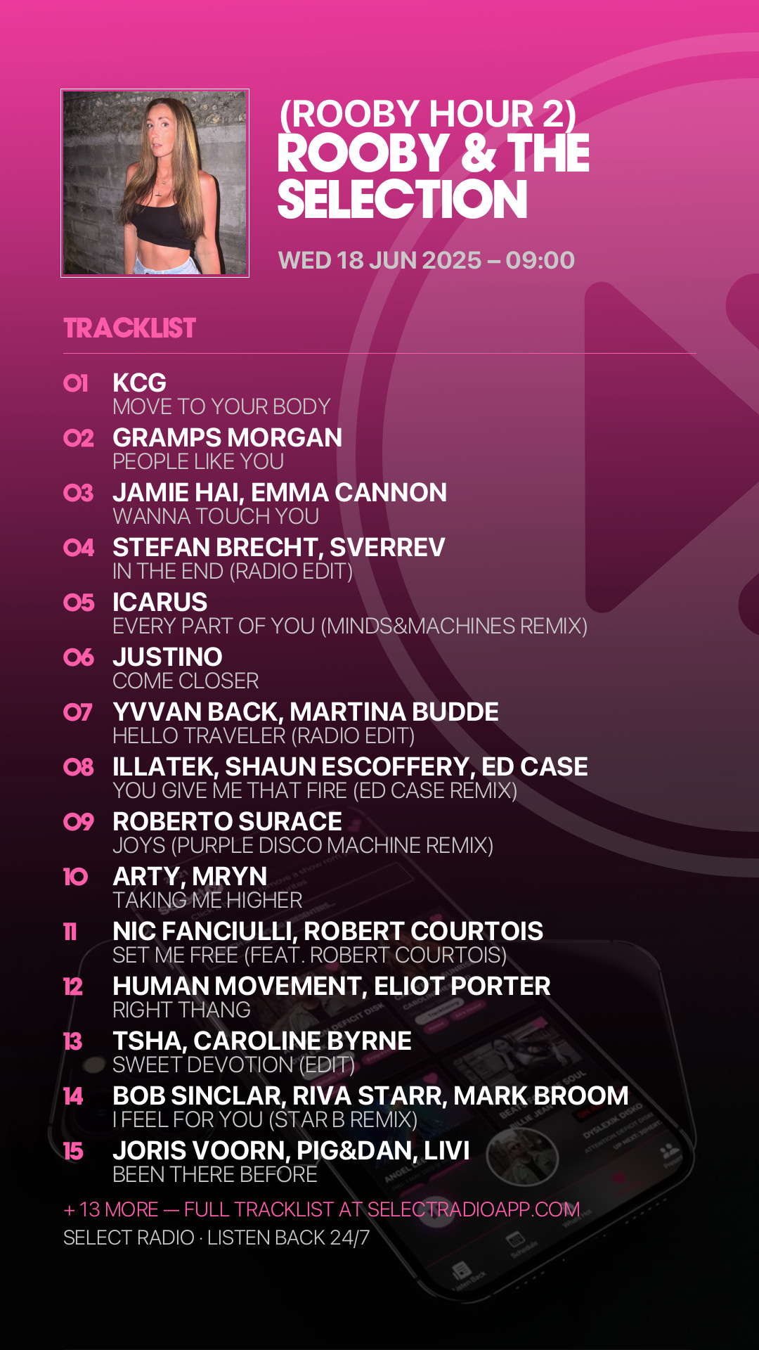 Tracklist Story Preview