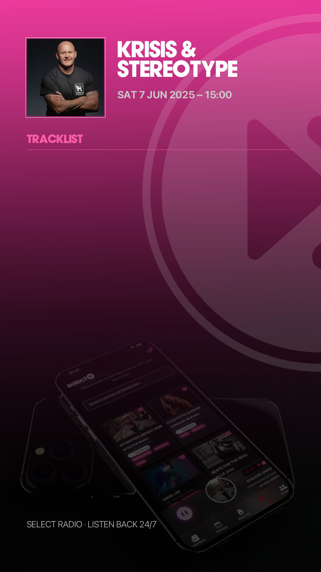 Tracklist Story Preview