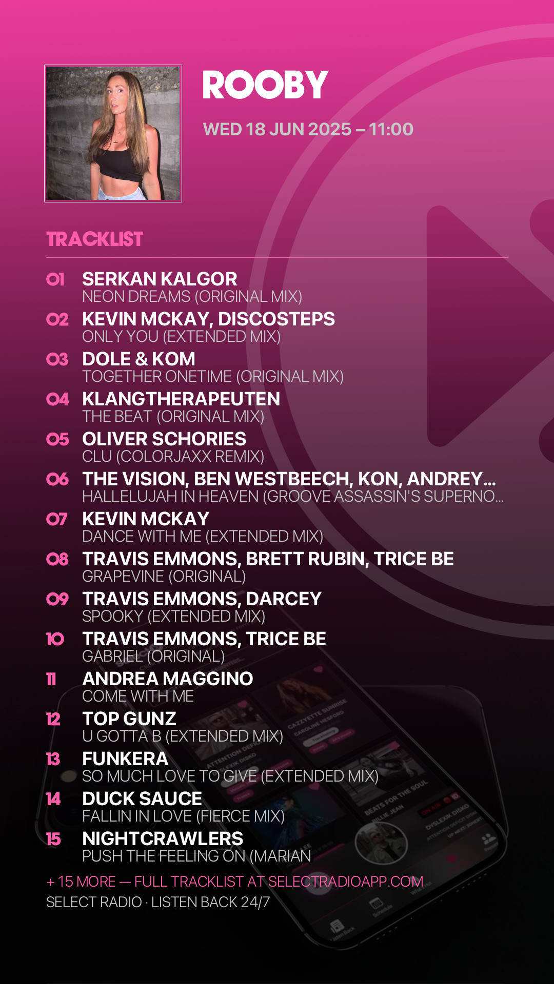 Tracklist Story Preview