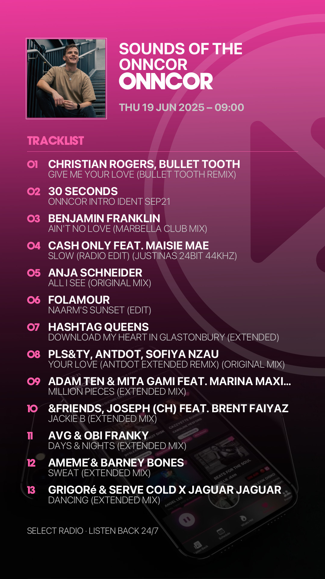 Tracklist Story Preview