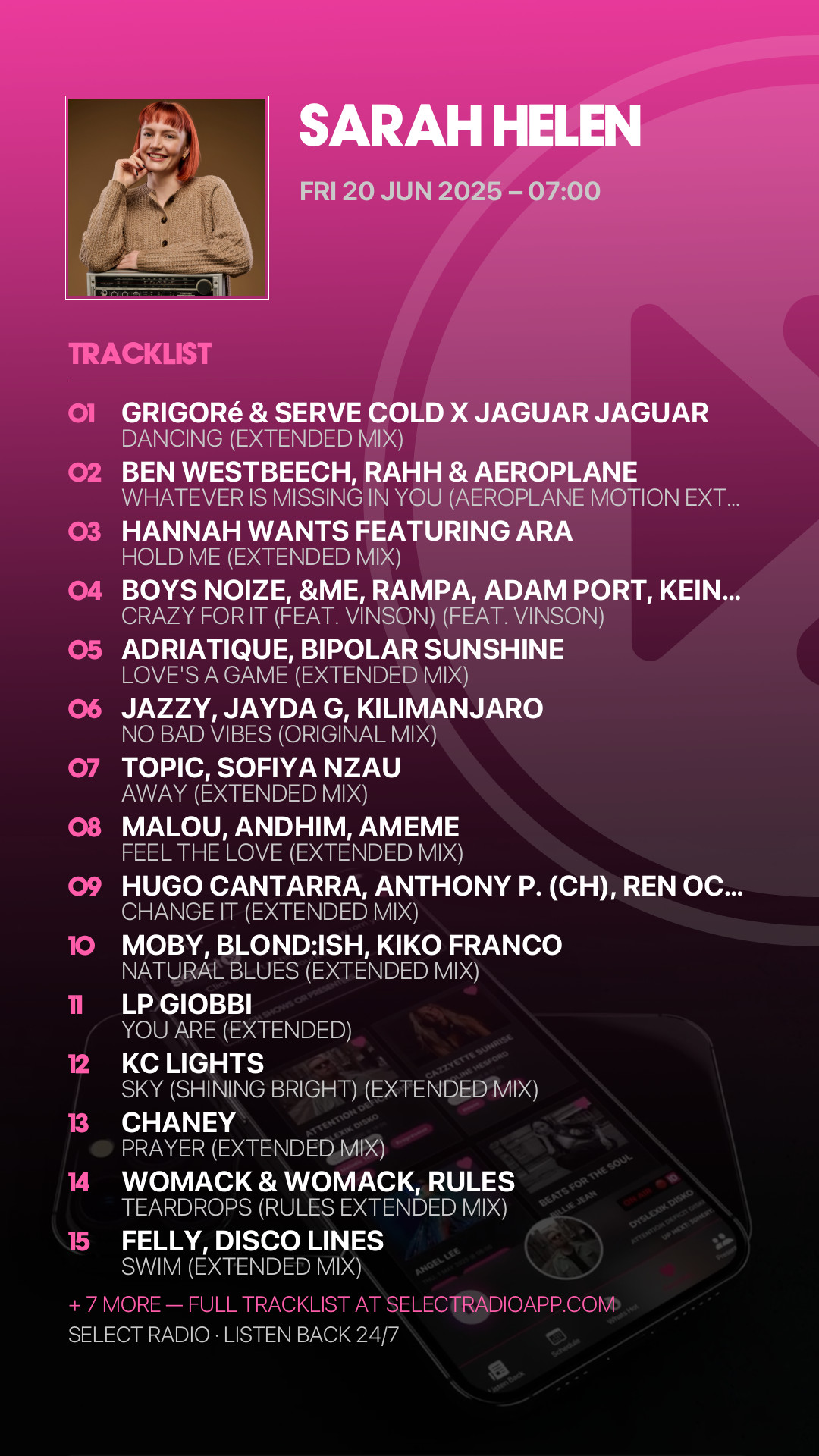 Tracklist Story Preview