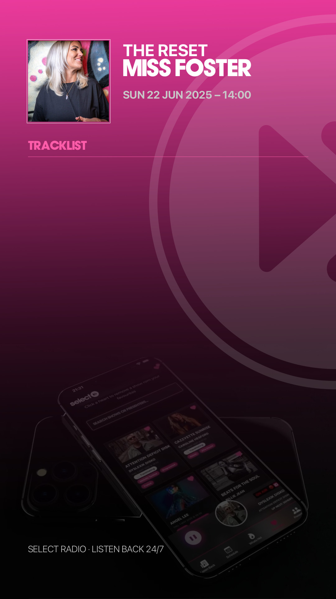 Tracklist Story Preview