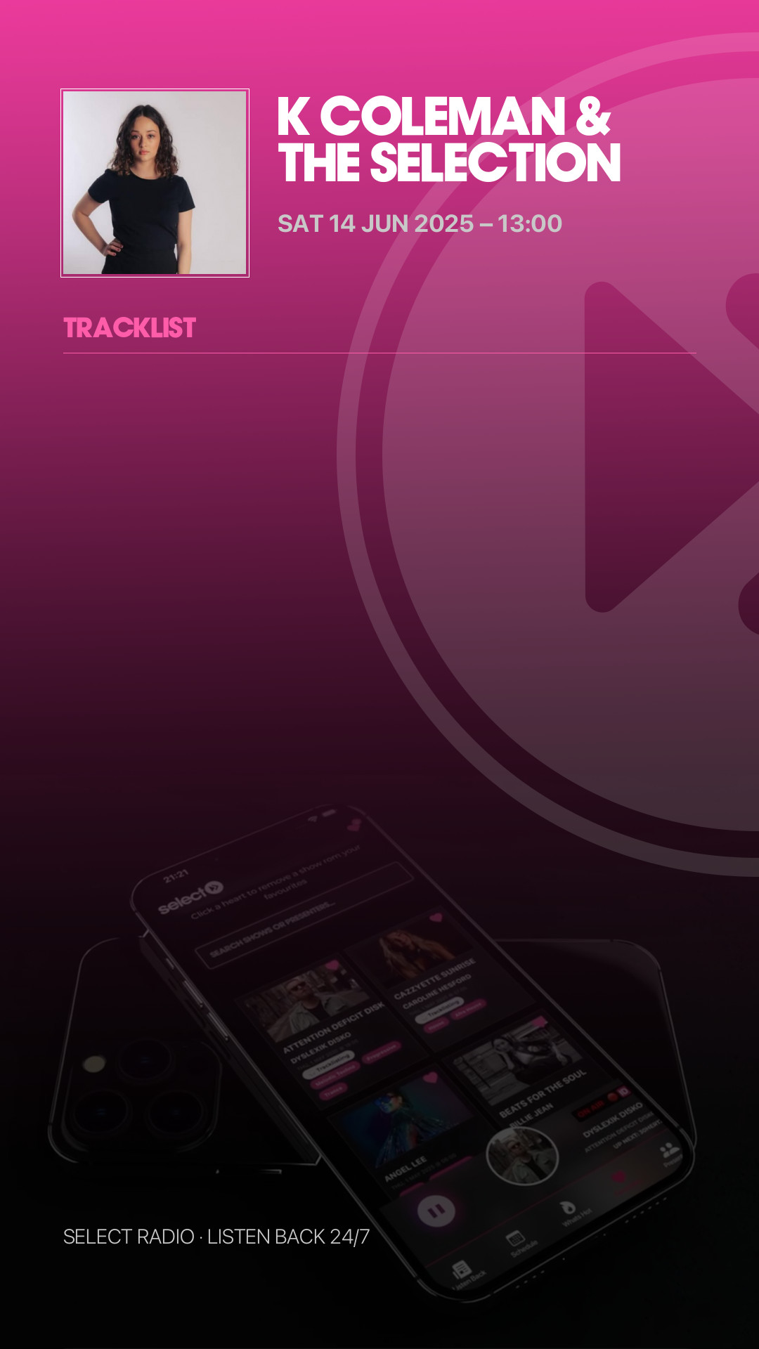 Tracklist Story Preview
