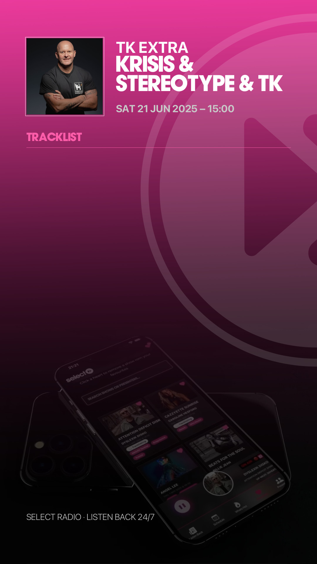Tracklist Story Preview