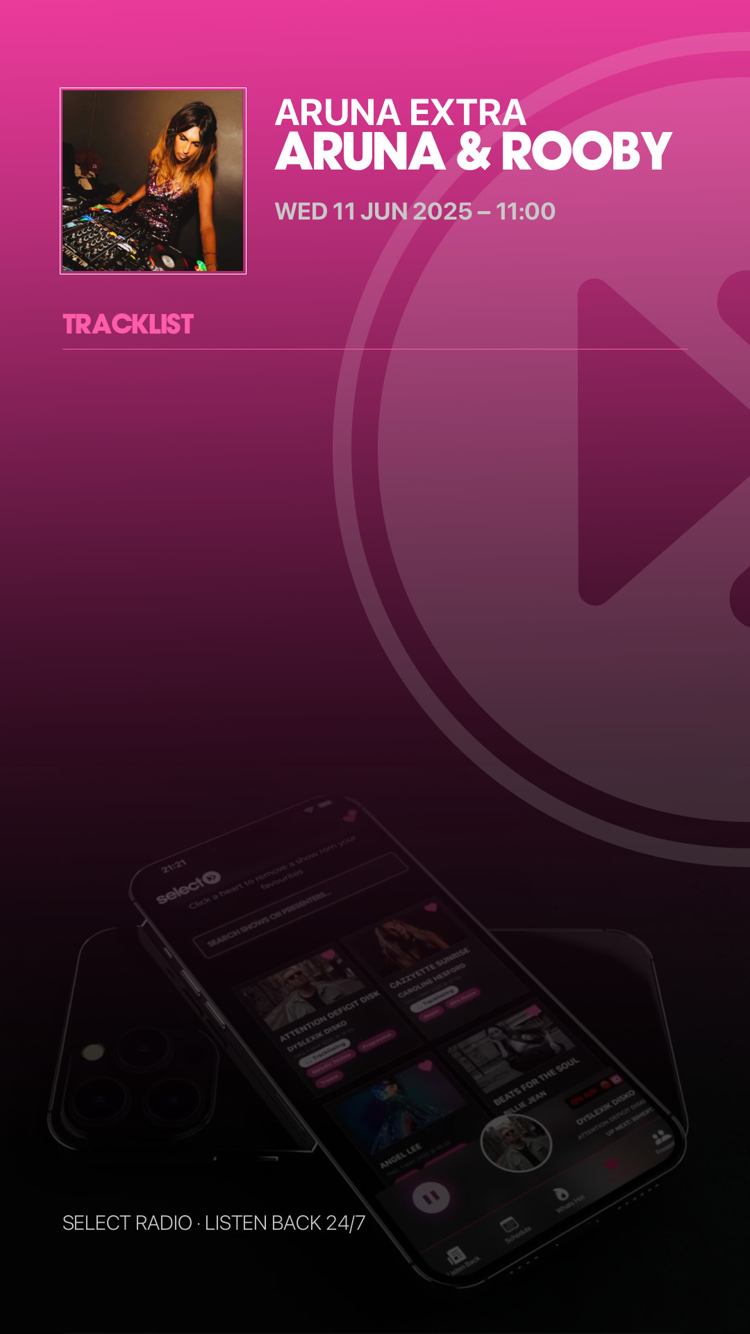 Tracklist Story Preview