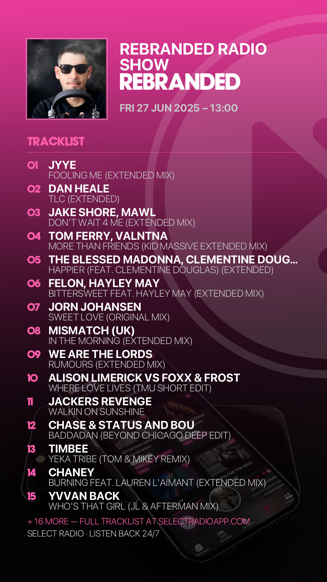 Tracklist Story Preview