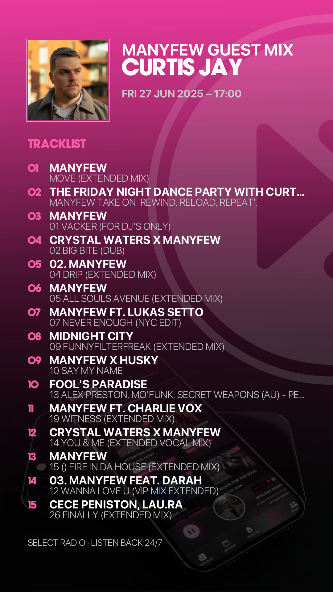 Tracklist Story Preview