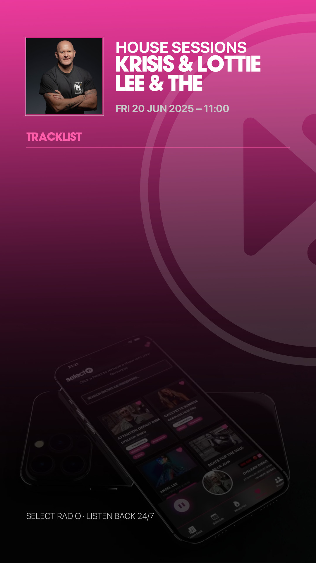 Tracklist Story Preview