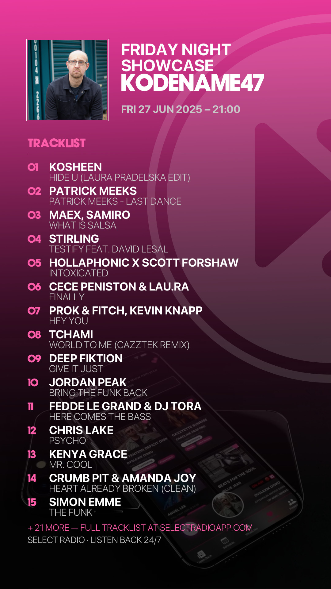 Tracklist Story Preview