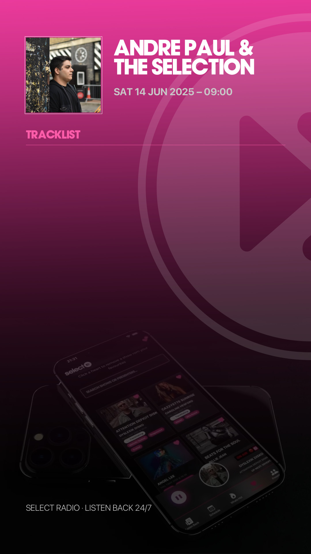 Tracklist Story Preview