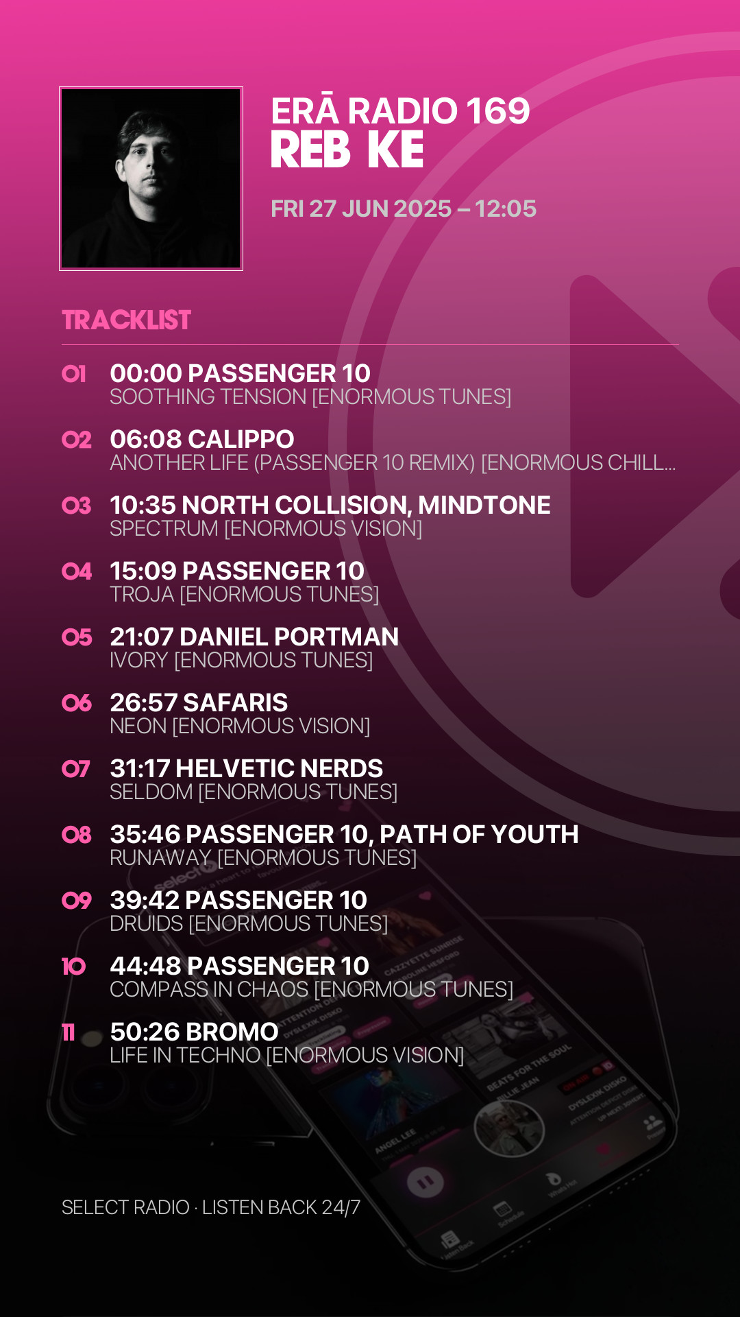Tracklist Story Preview