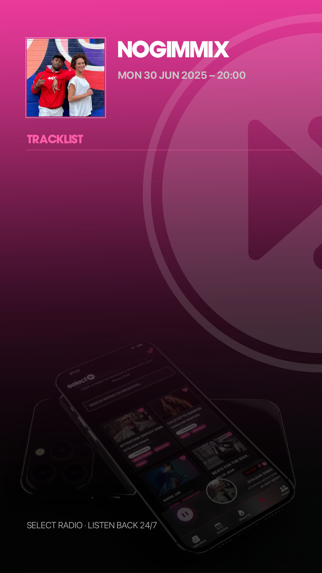 Tracklist Story Preview