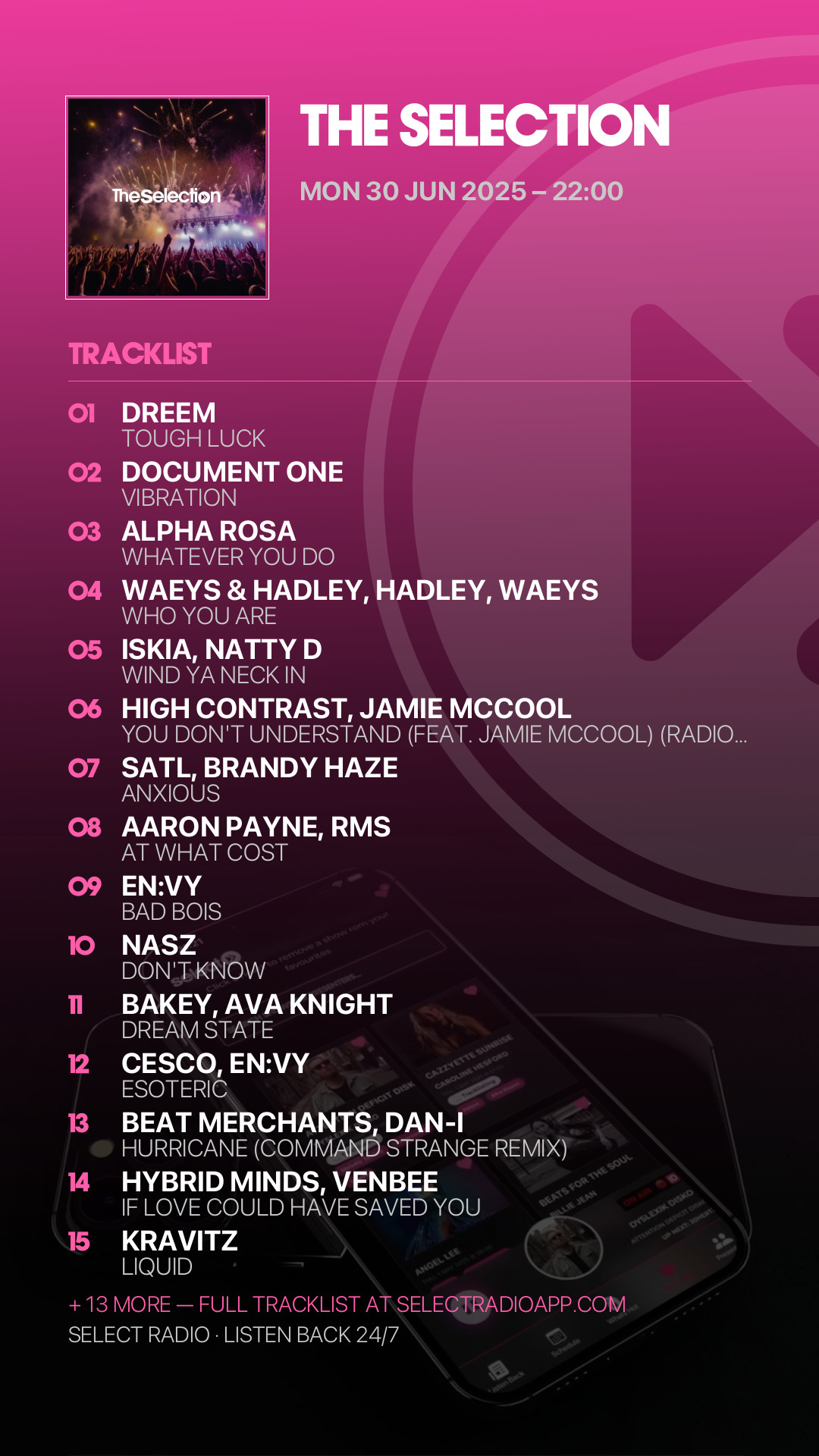 Tracklist Story Preview