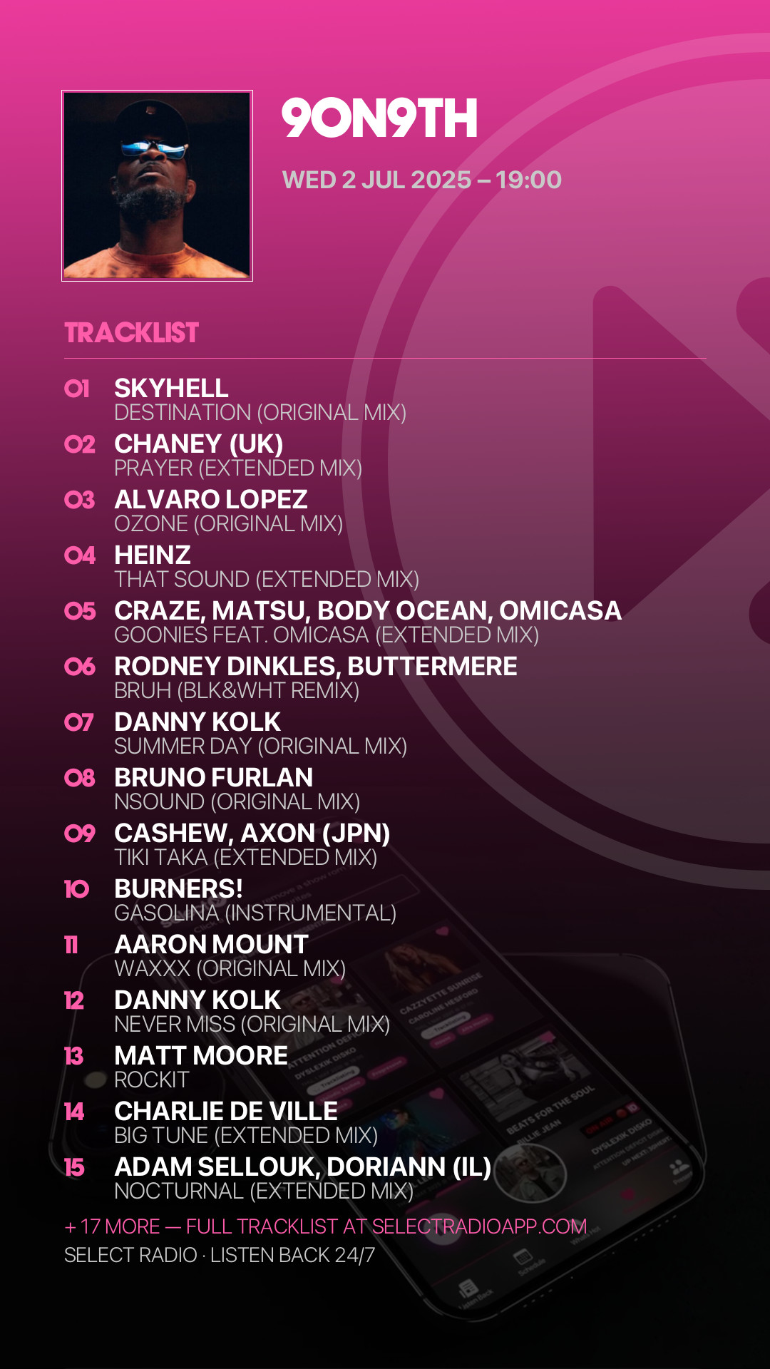 Tracklist Story Preview