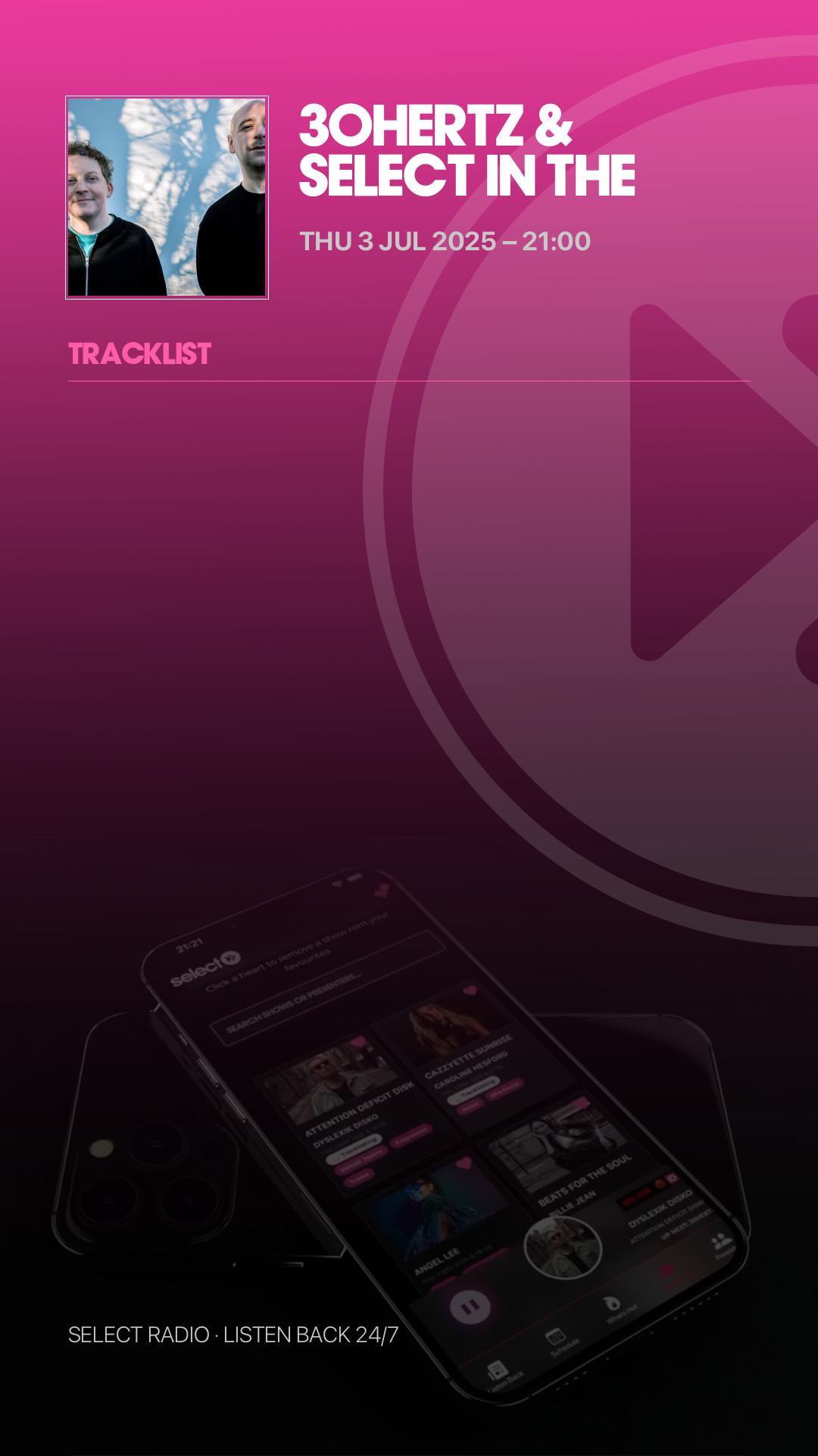 Tracklist Story Preview