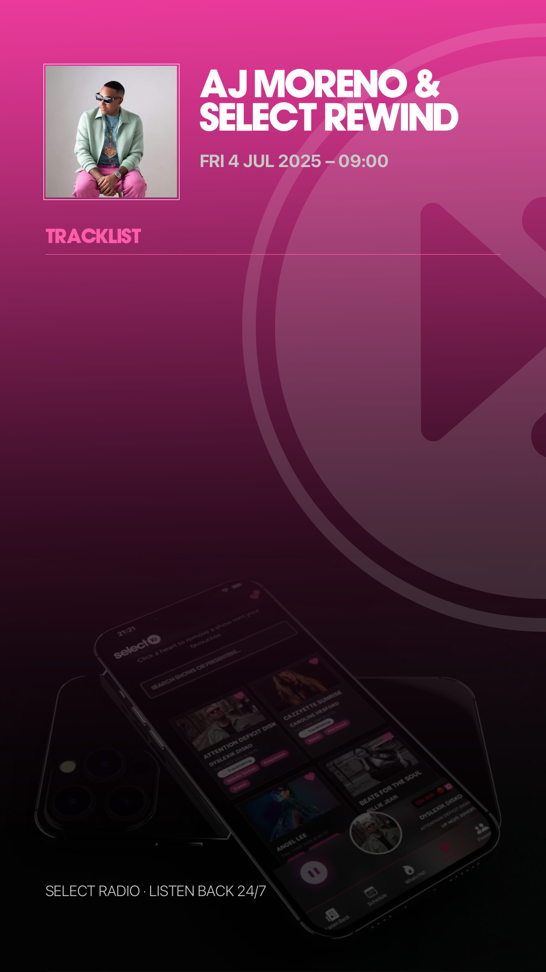 Tracklist Story Preview