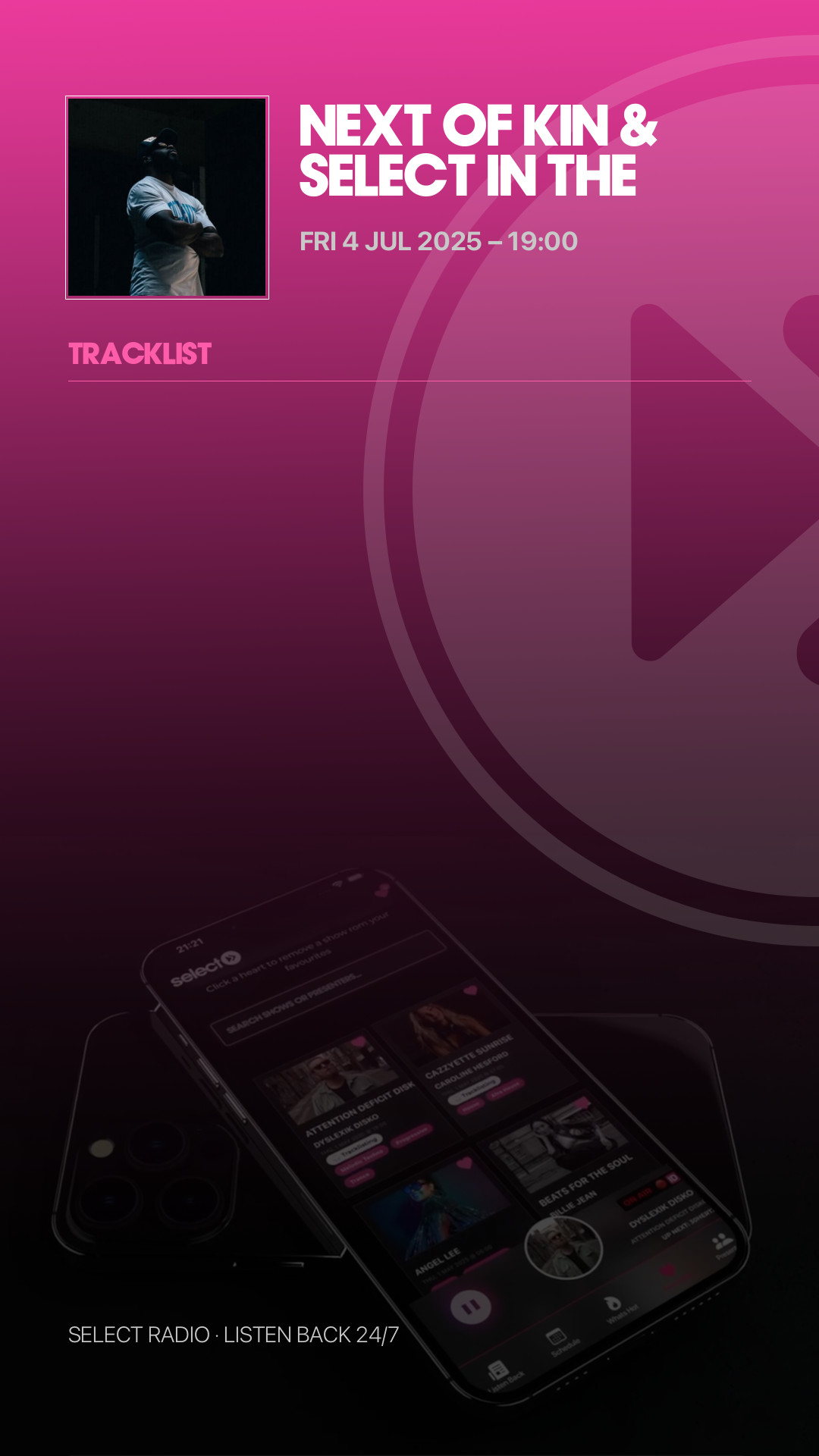 Tracklist Story Preview