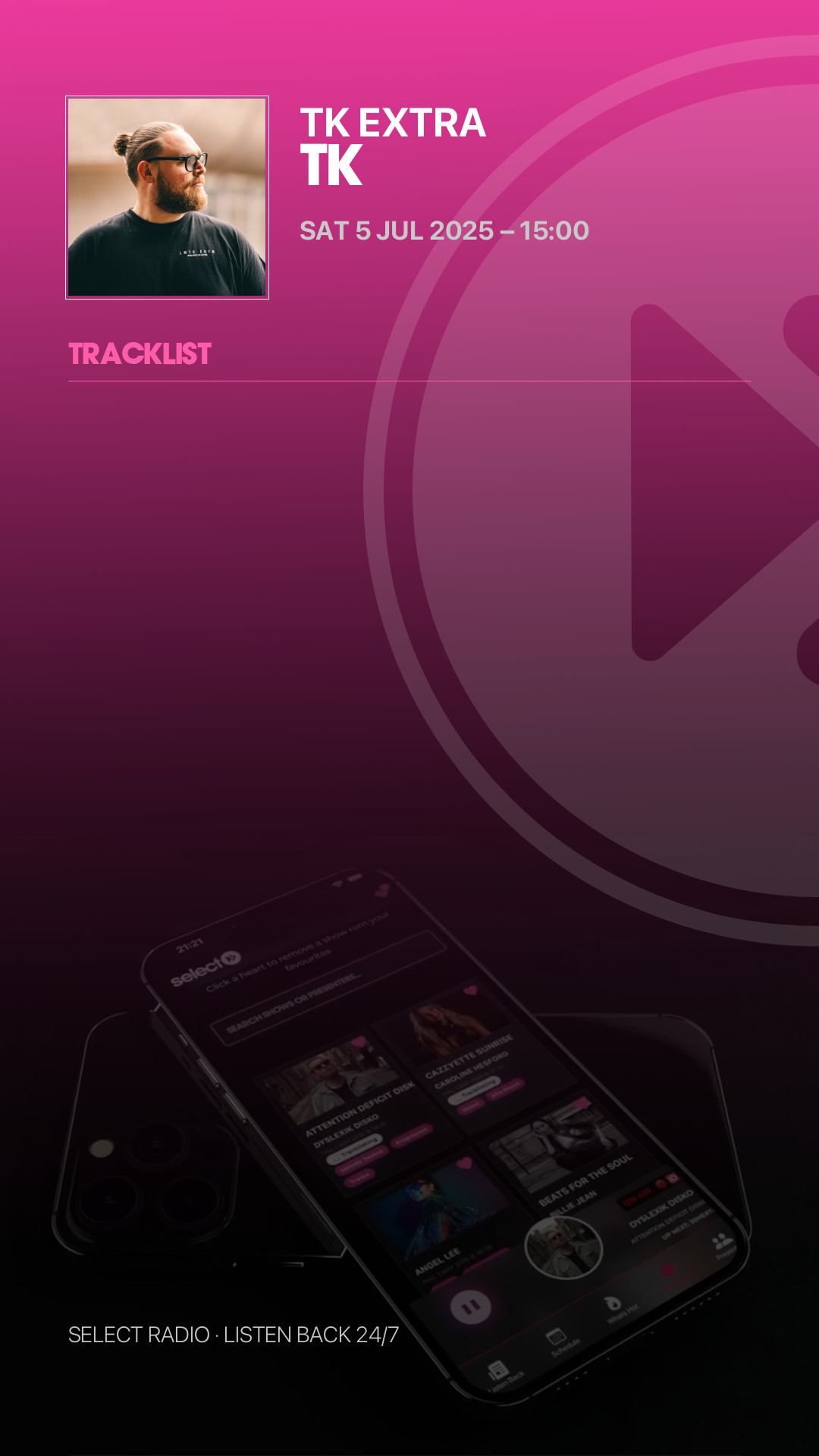 Tracklist Story Preview