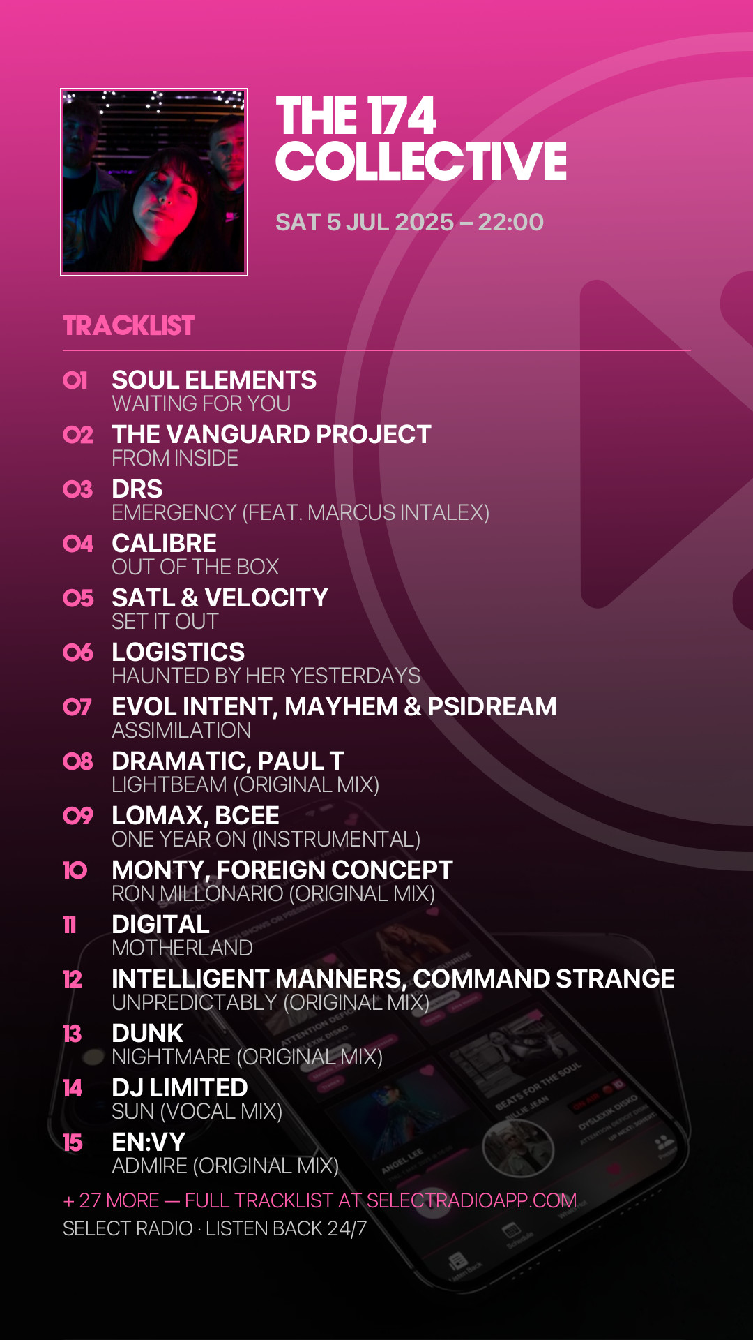 Tracklist Story Preview