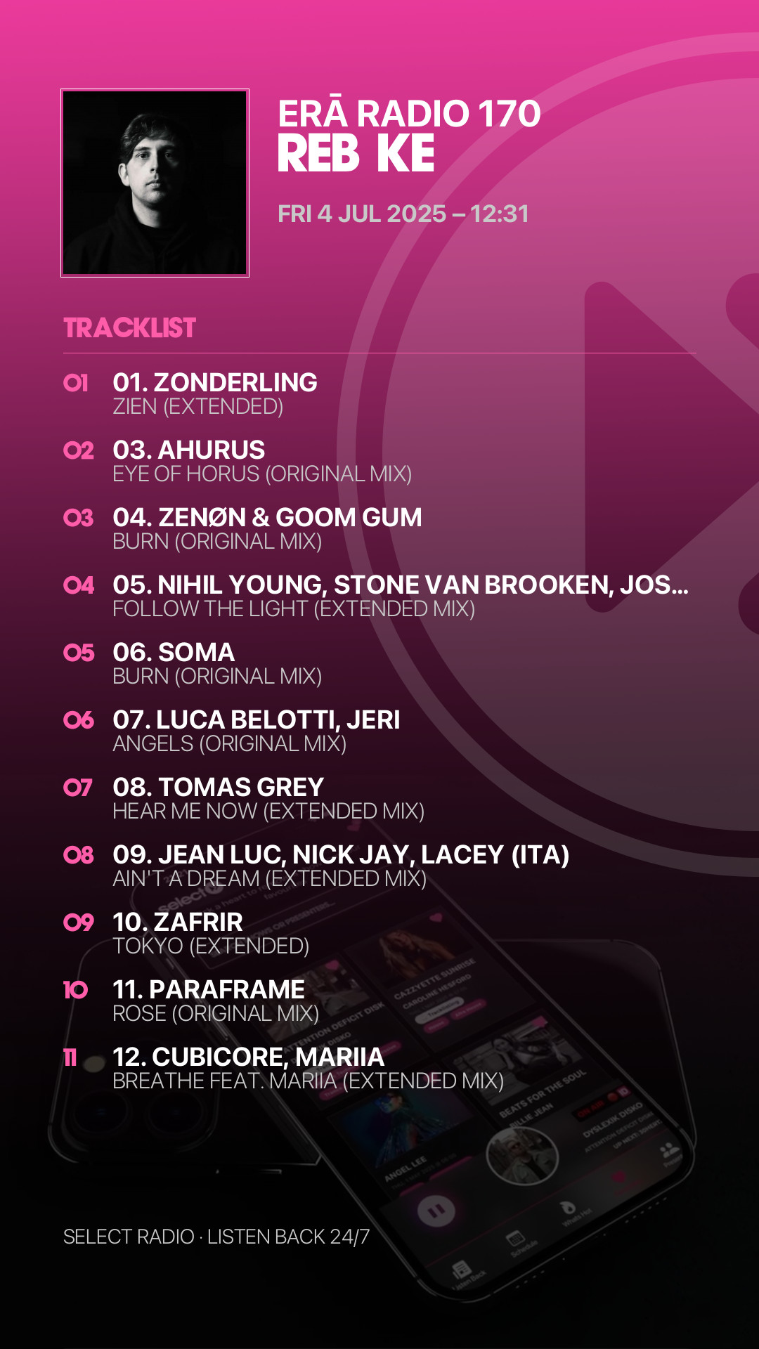 Tracklist Story Preview
