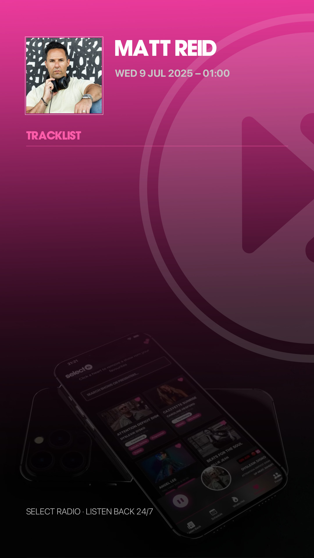Tracklist Story Preview