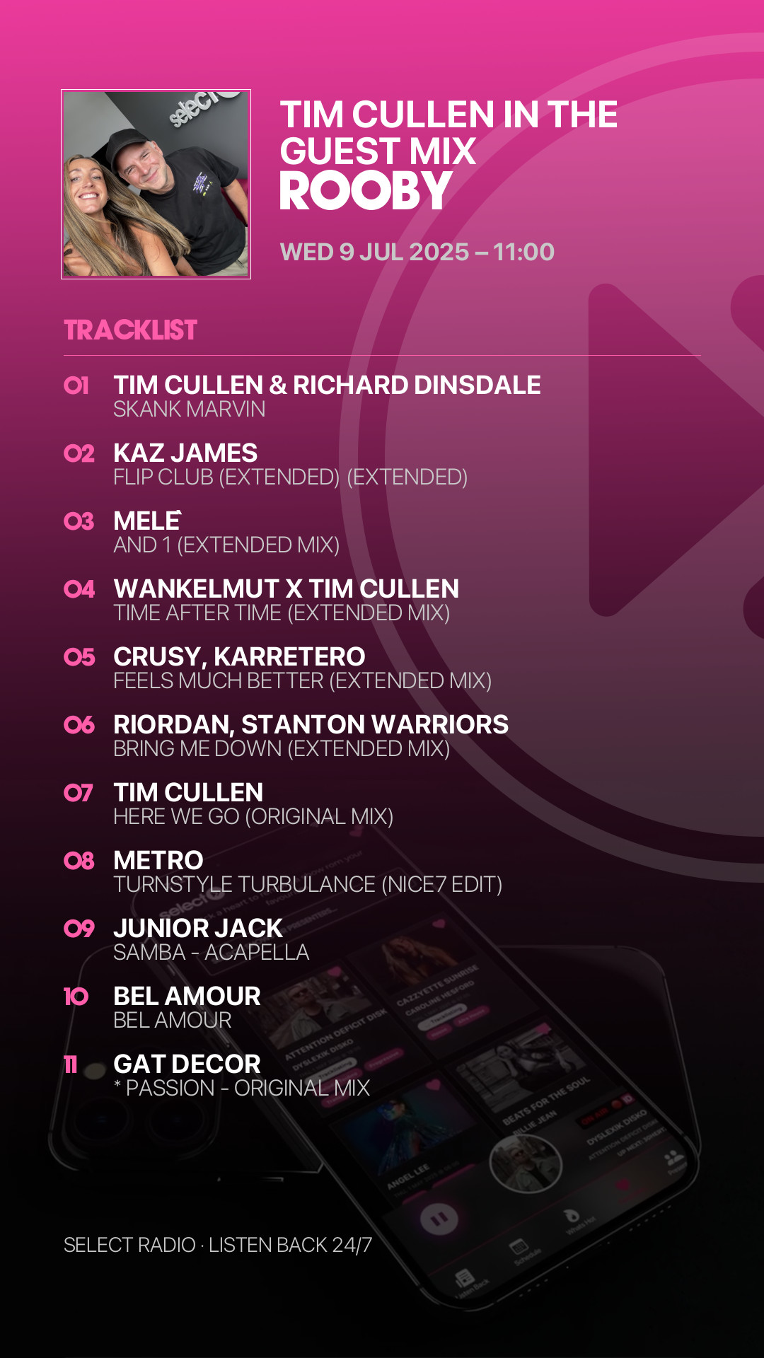 Tracklist Story Preview