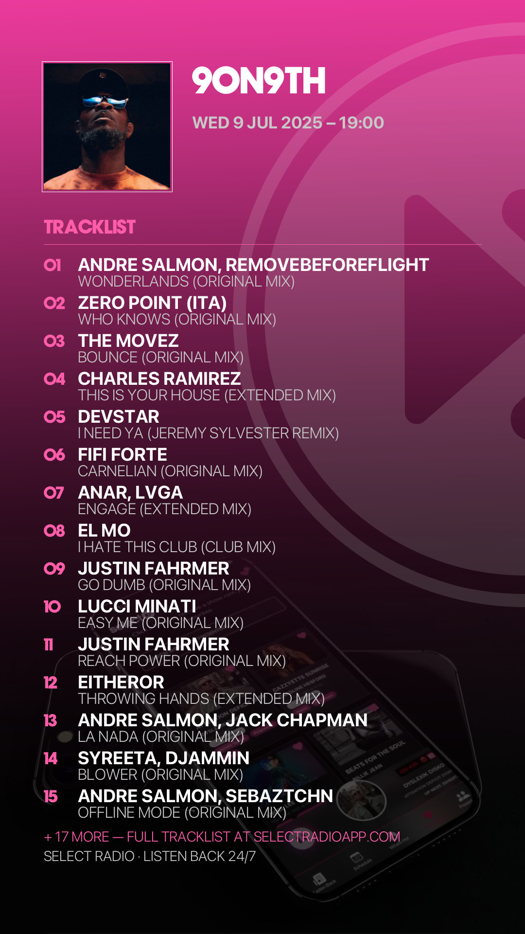 Tracklist Story Preview