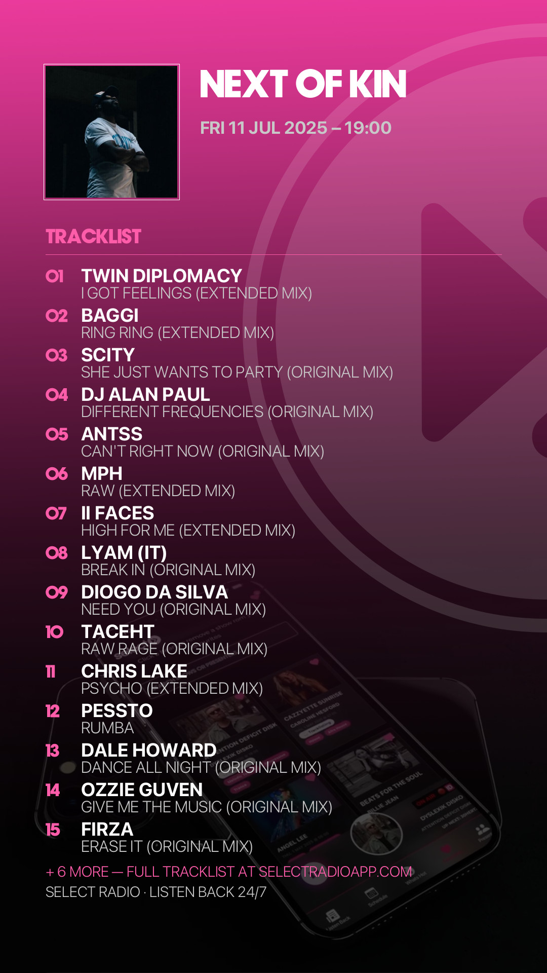 Tracklist Story Preview