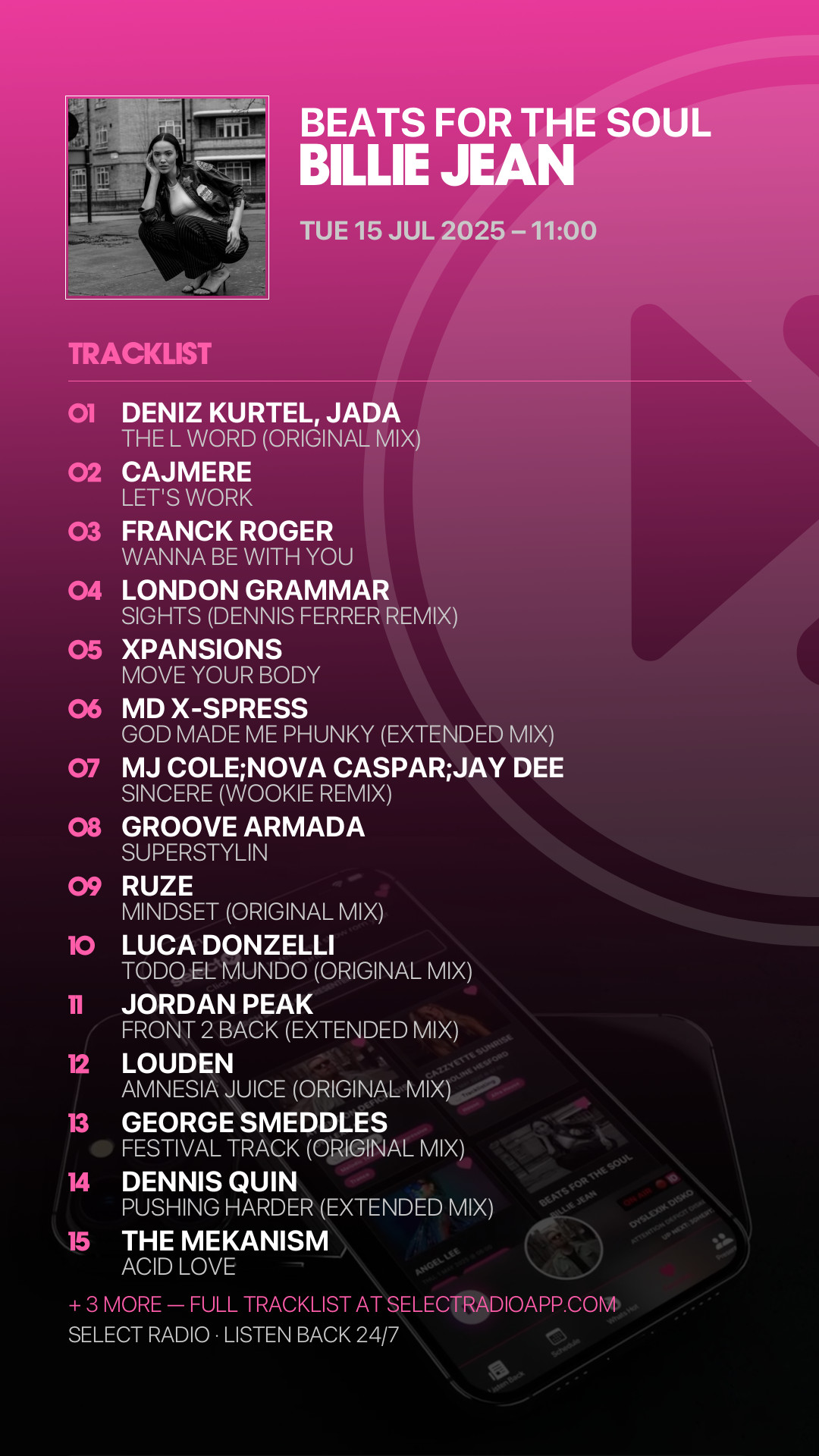 Tracklist Story Preview