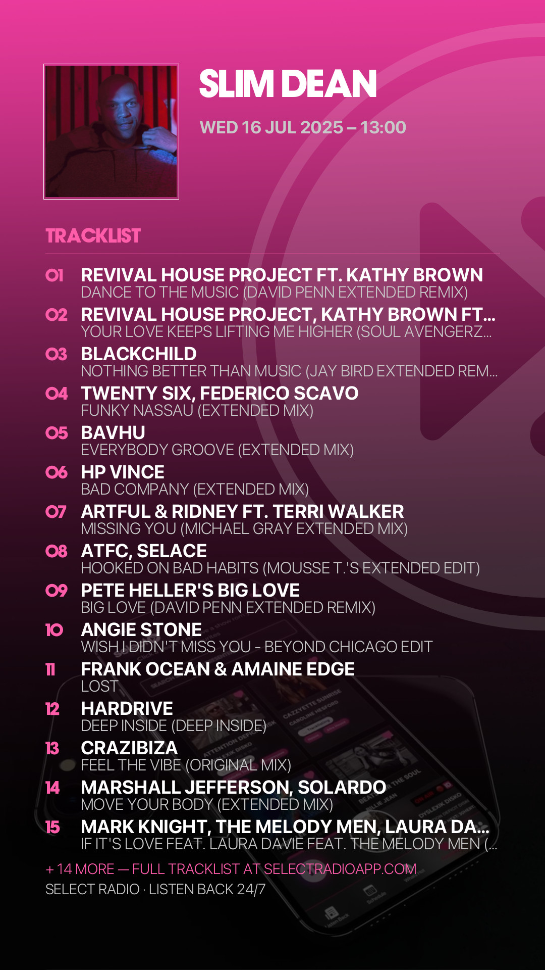 Tracklist Story Preview